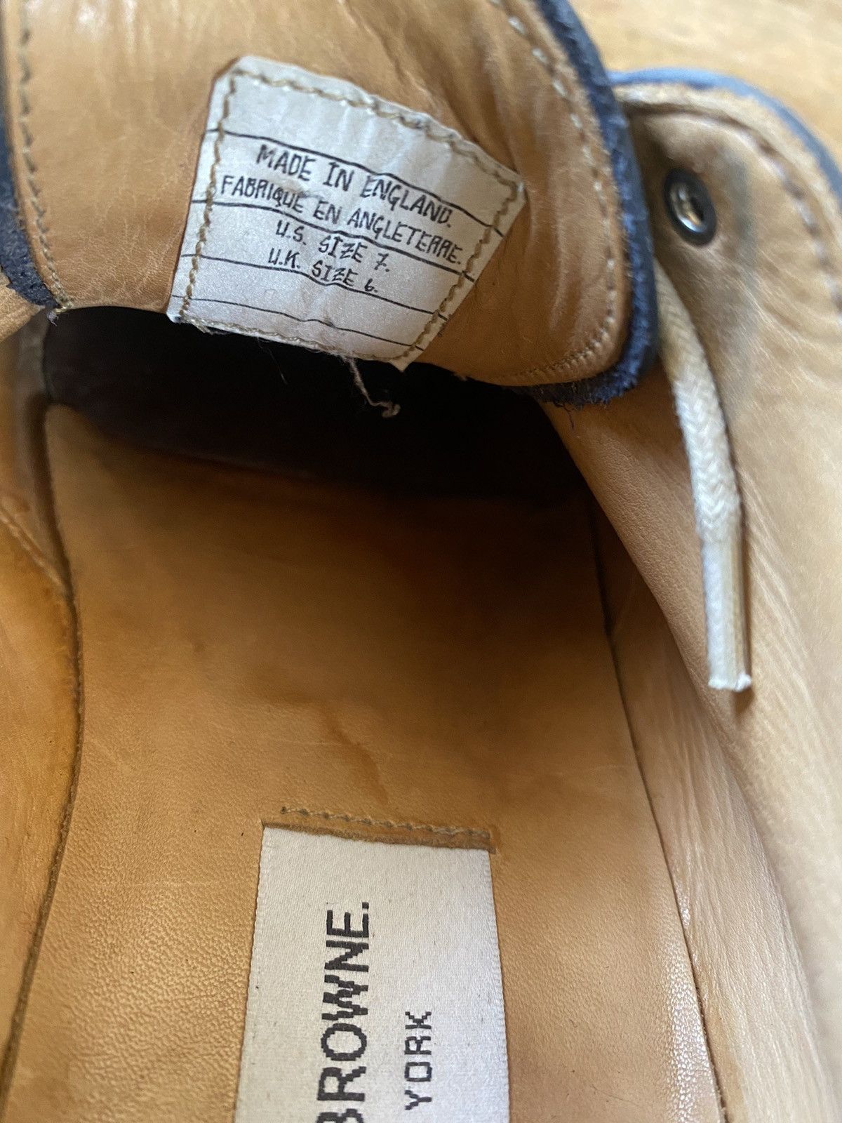 Designer × Thom Browne Thom Browne oxford navy blue leather shoes uk6 Size US 7 / EU 40 - 15 Thumbnail
