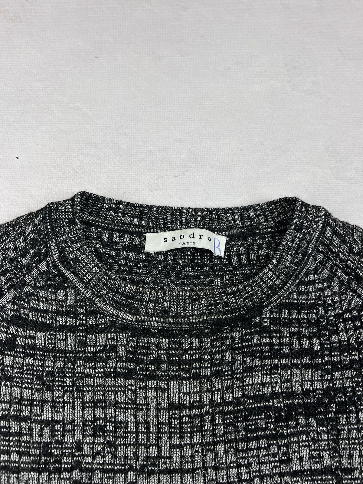Sandro Knitted Designer Sandro Paris Vintage Classic If9was6 Style Size M / US 6-8 / IT 42-44 - 5 Thumbnail