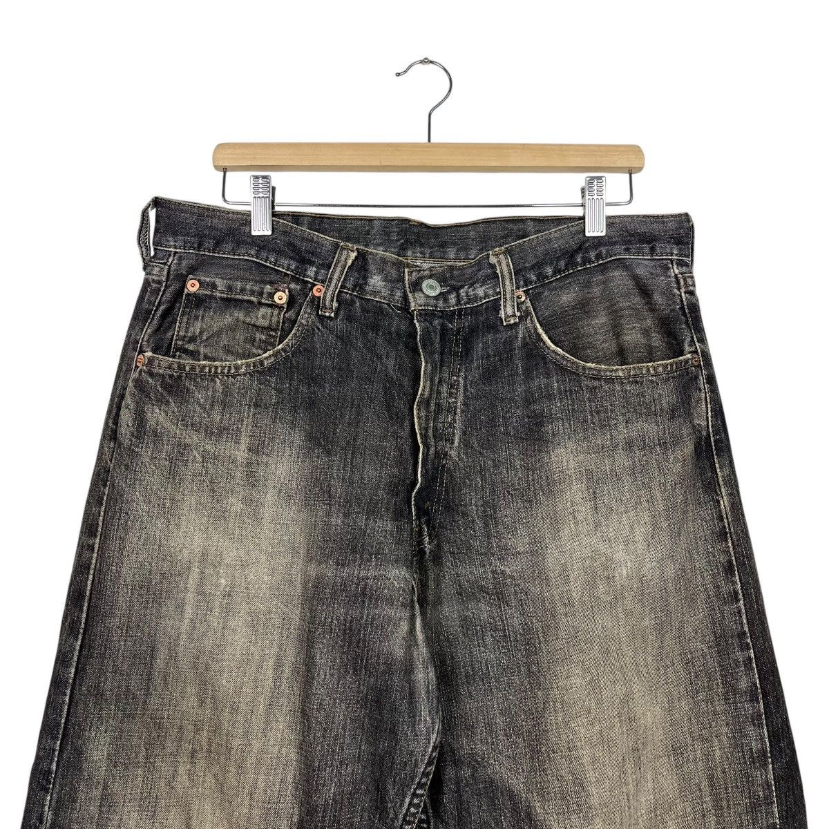 Levi's Vintage Levis Lot 559 Distressed Denim Jeans Size US 34 / EU 50 - 2 Thumbnail