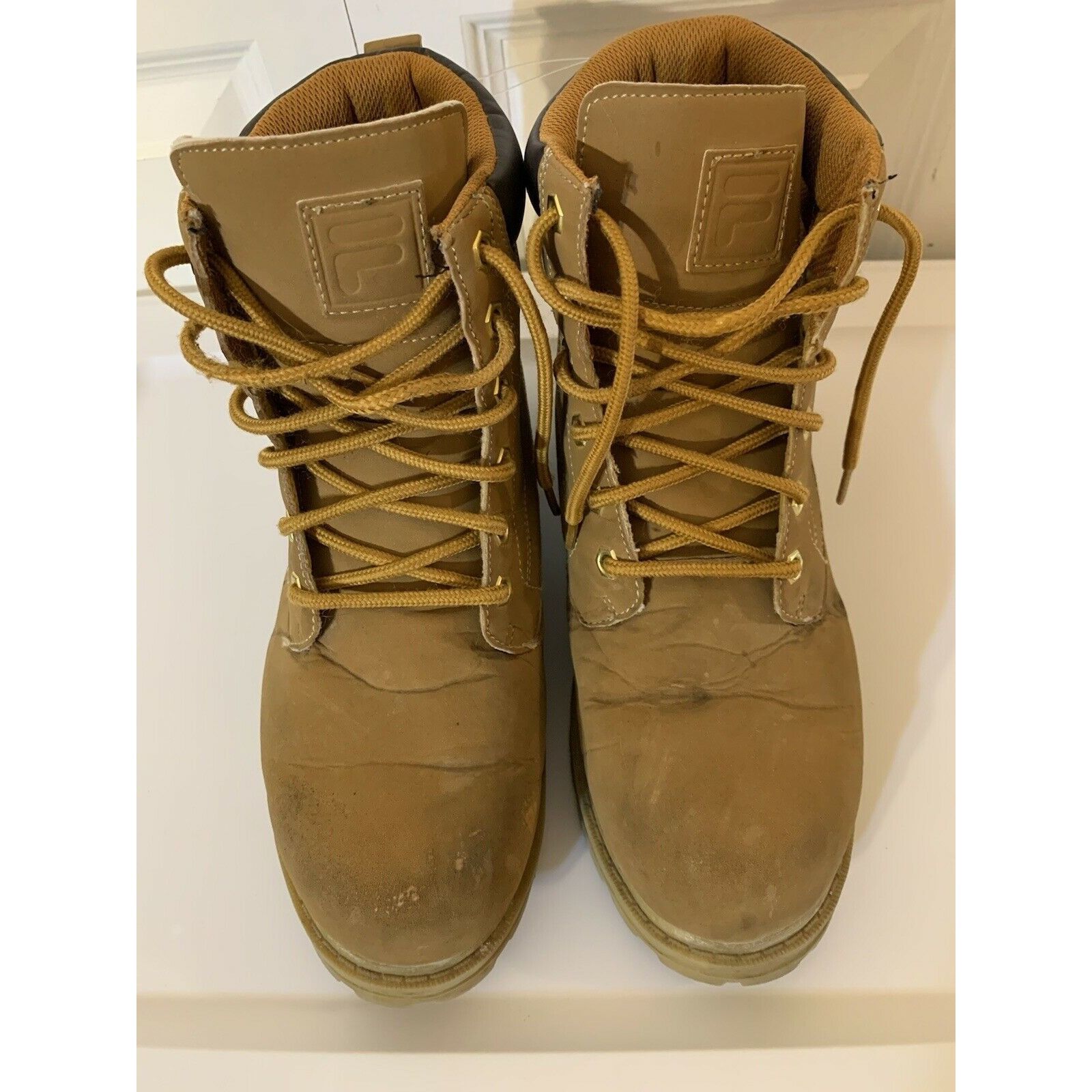 Fila Fila Men's Sz 8 Edgewater Nubuck Boot 1SH40063-206 Wheat/Gum Size US 8 / EU 41 - 3 Thumbnail
