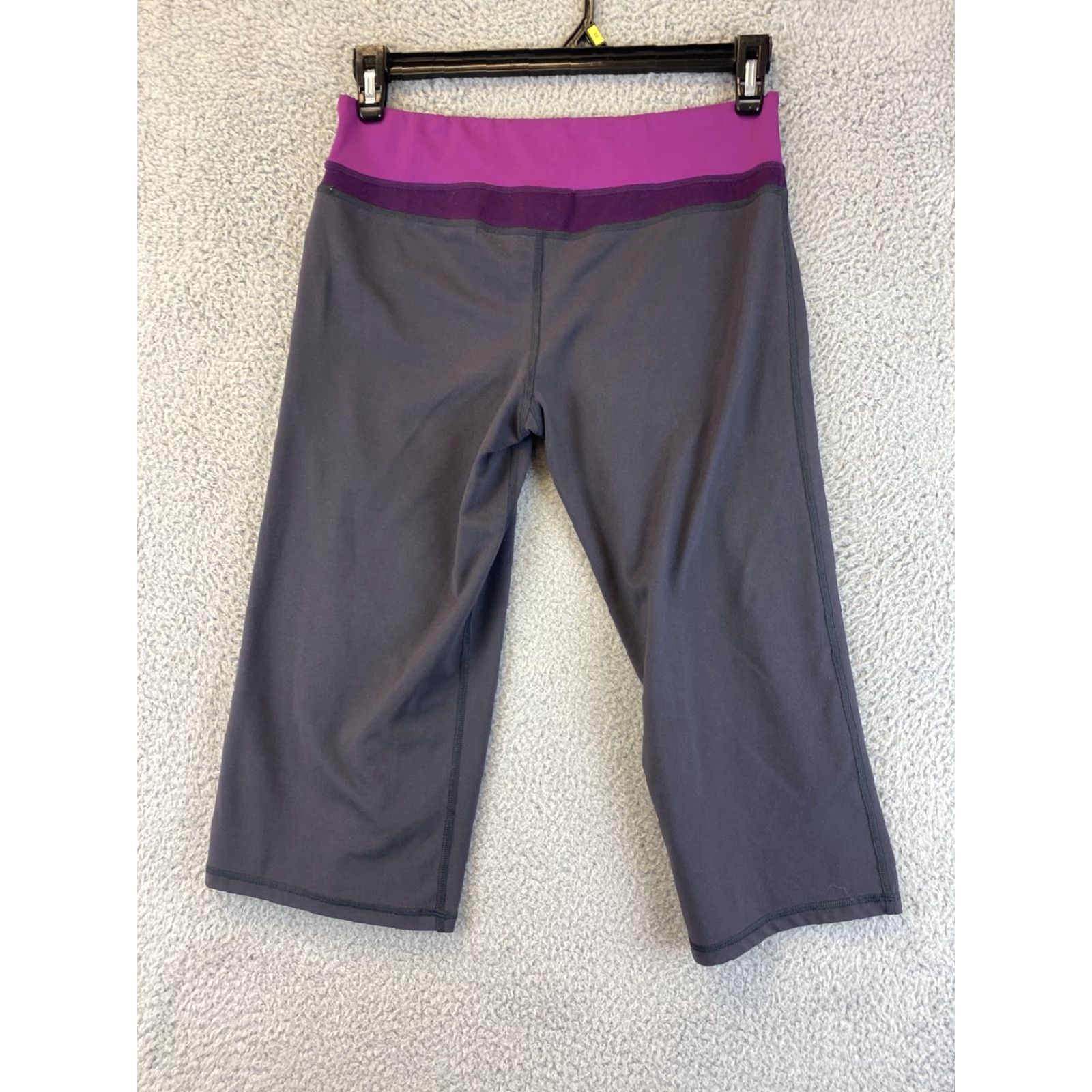 Champion Champion Leggings Women M Gray Workout Athletic Yoga Cropped Ladies 59-23 Size 32" / US 10 / IT 46 - 6 Thumbnail