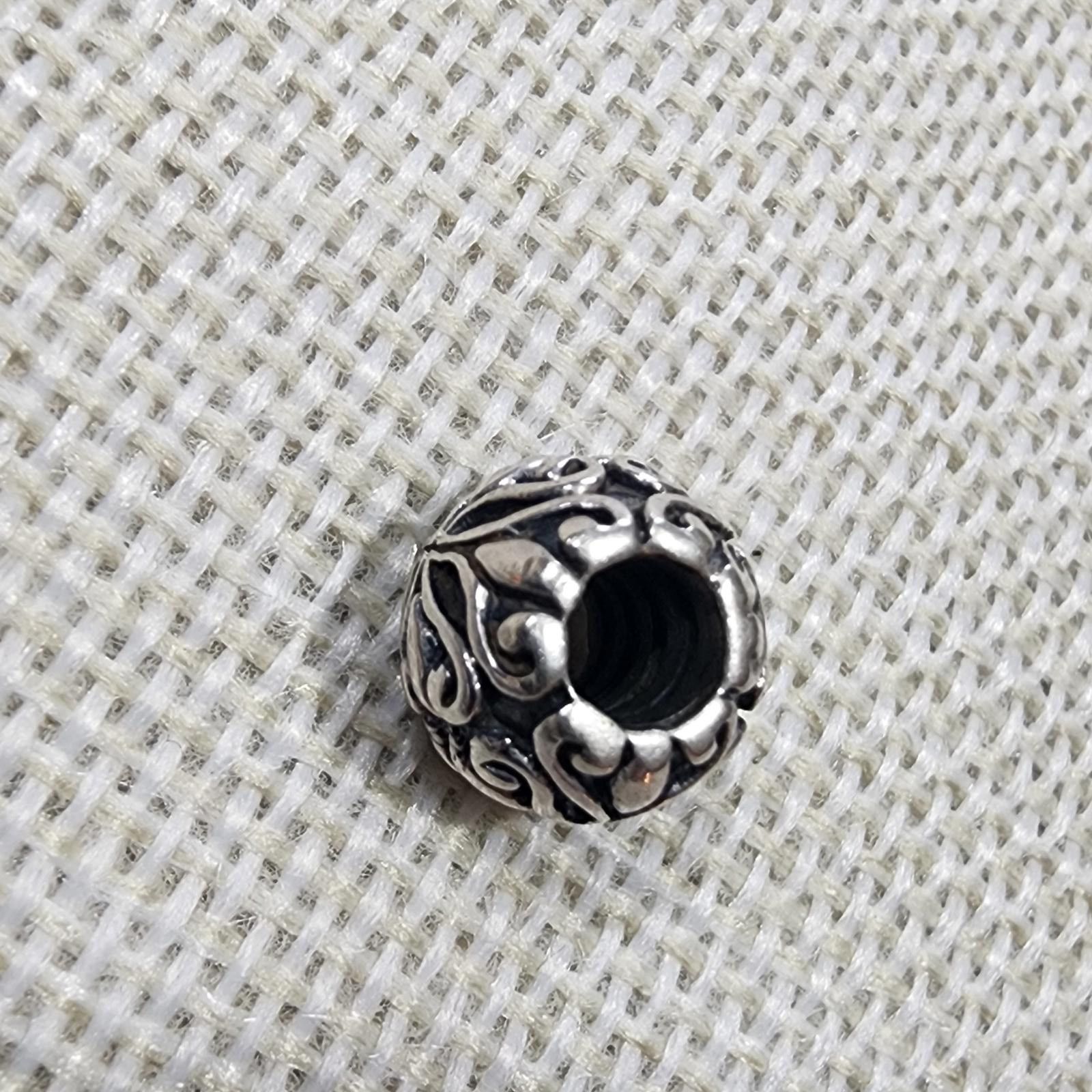 The Unbranded Brand Intricate Silver Charm Bead Size ONE SIZE - 3 Thumbnail