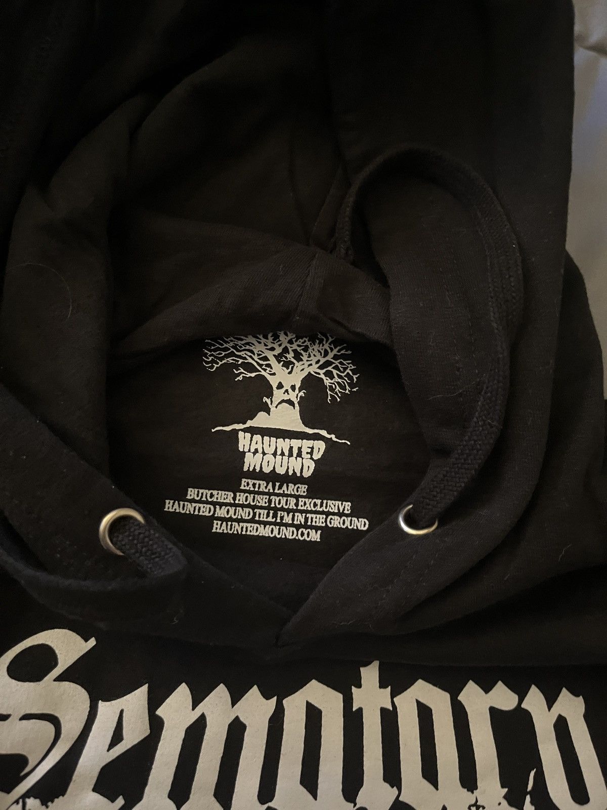 Haunted Mound Sematary Butcher House Hoodie Size US XL / EU 56 / 4 - 3 Thumbnail