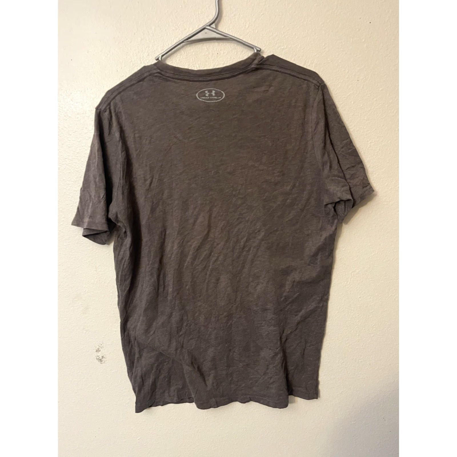 Under Armour Under Armour T-Shirt Men's M Short Sleeve Gray Logo Graphic Crew Neck Shirt Mens M Gray Graphic Size US M / EU 48-50 / 2 - 2 Thumbnail