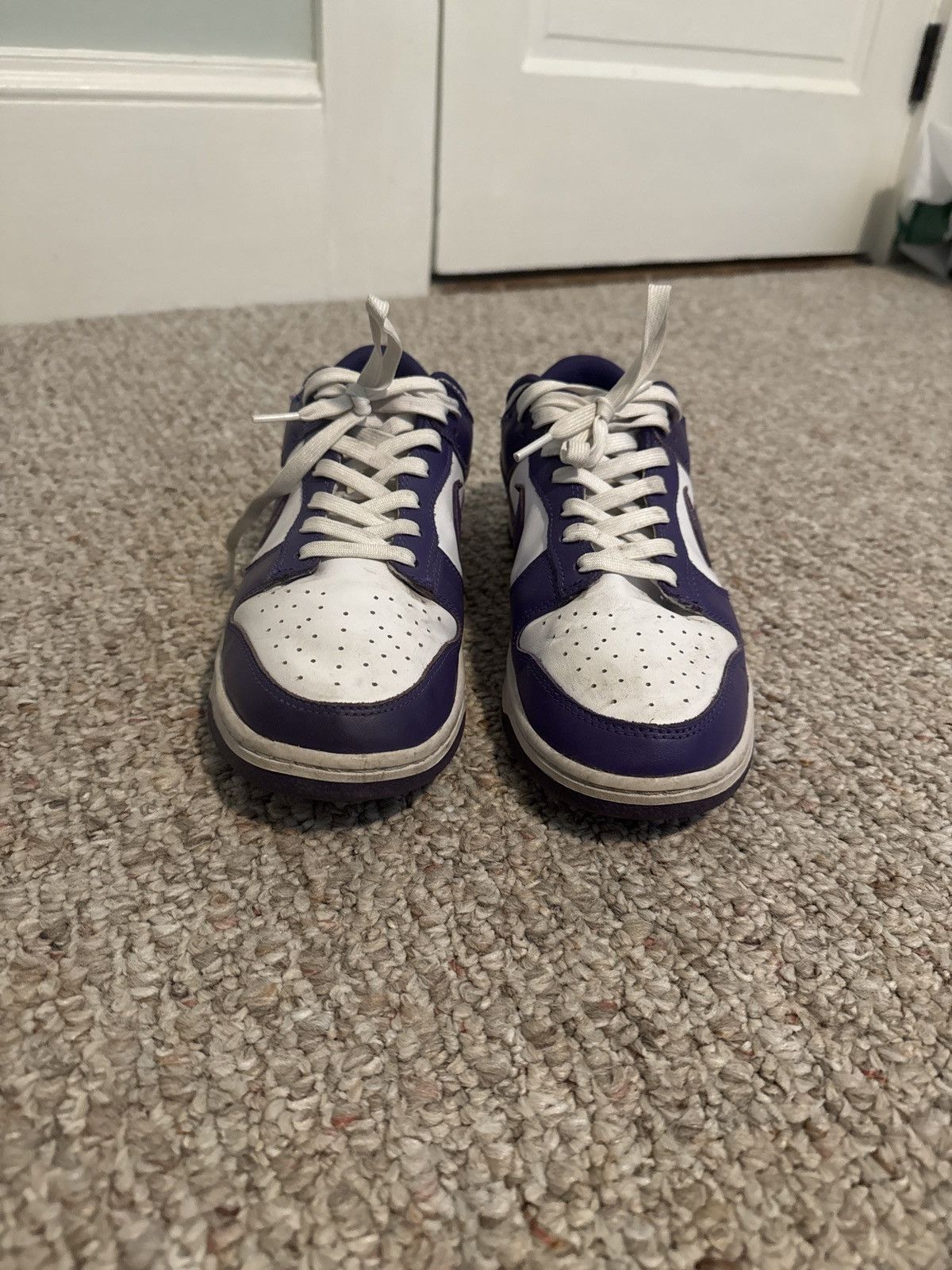 Nike Nike dunk low court purple Size US 10 / EU 43 - 5 Thumbnail