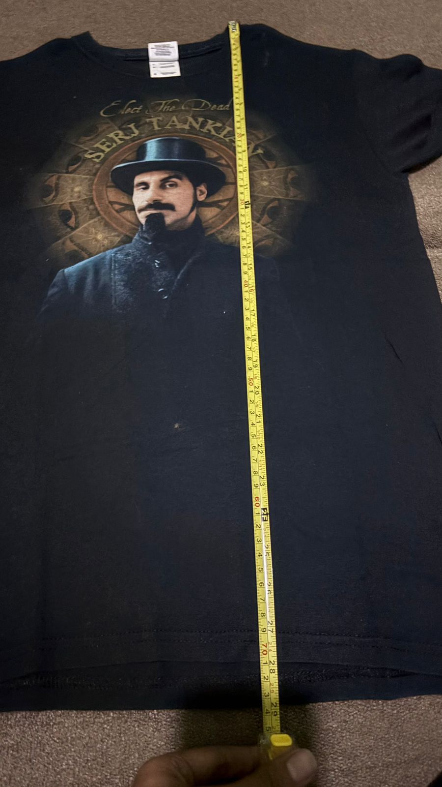 Band Tees Vintage Y2K 2007 Serj Tankian Elect The Dead SOAD Size US S / EU 44-46 / 1 - 4 Thumbnail