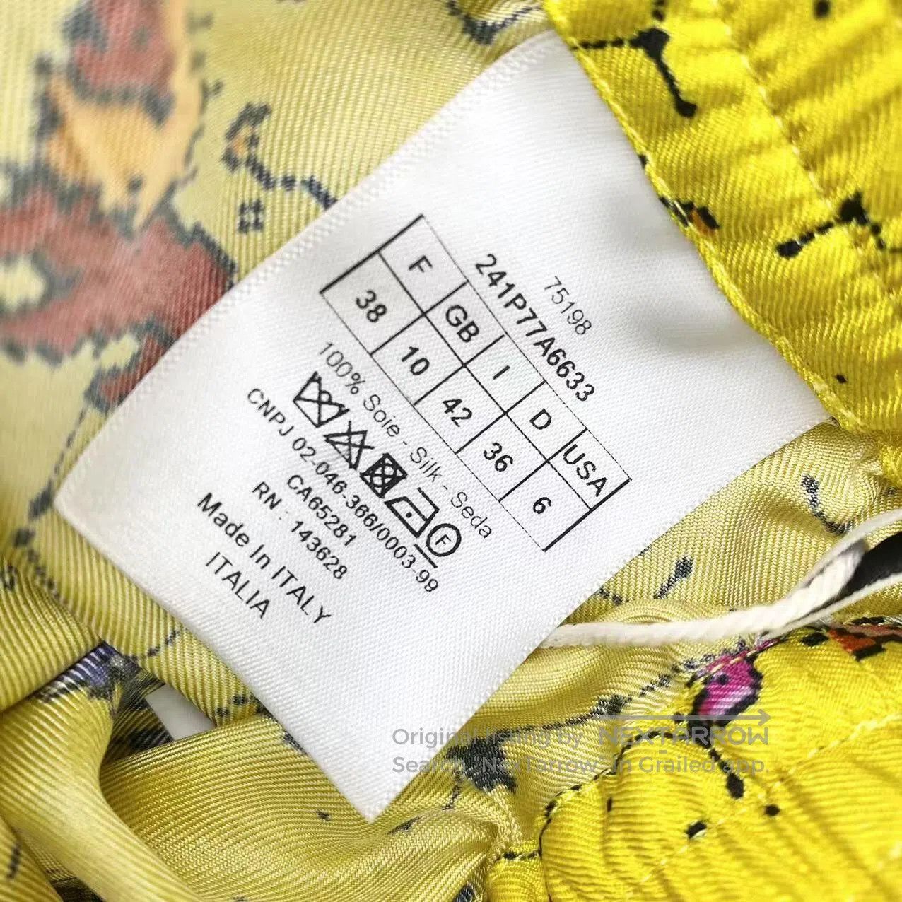 Dior Dior Constellation pattern mulberry silk shorts| Size 25" / US 0 / IT 36 - 4 Thumbnail
