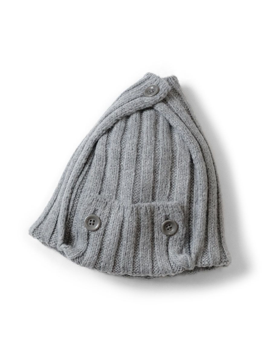 Kapital Kapital 5G Wool Rib Hunting Knit Cap Beanie Size ONE SIZE - 1 Thumbnail