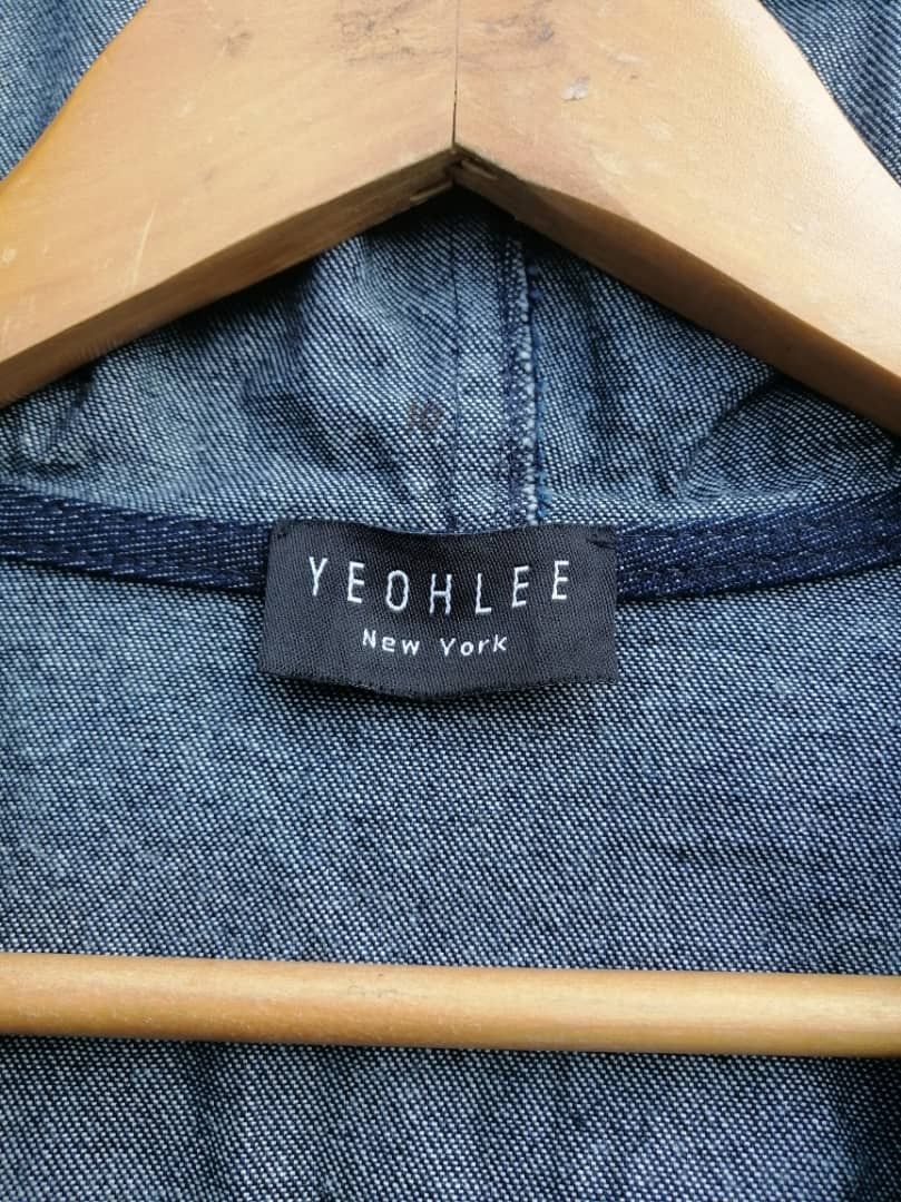 Designer Yeohlee New York Denim Jacket Size L / US 10 / IT 46 - 6 Thumbnail