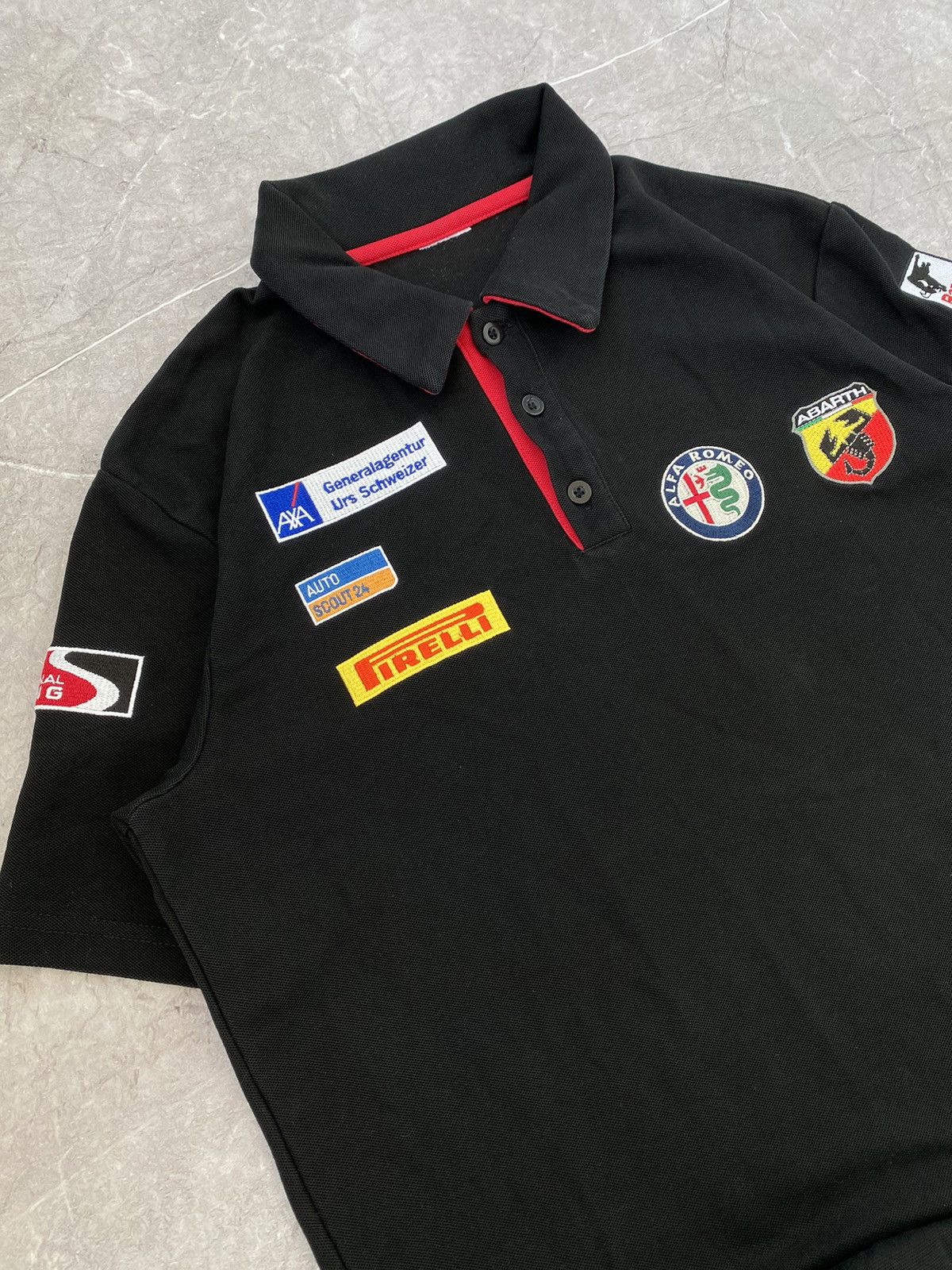 Formula 1 Alfa Romeo Vintage Racing Official Team Racing Polo Y2K Size US S / EU 44-46 / 1 - 3 Thumbnail