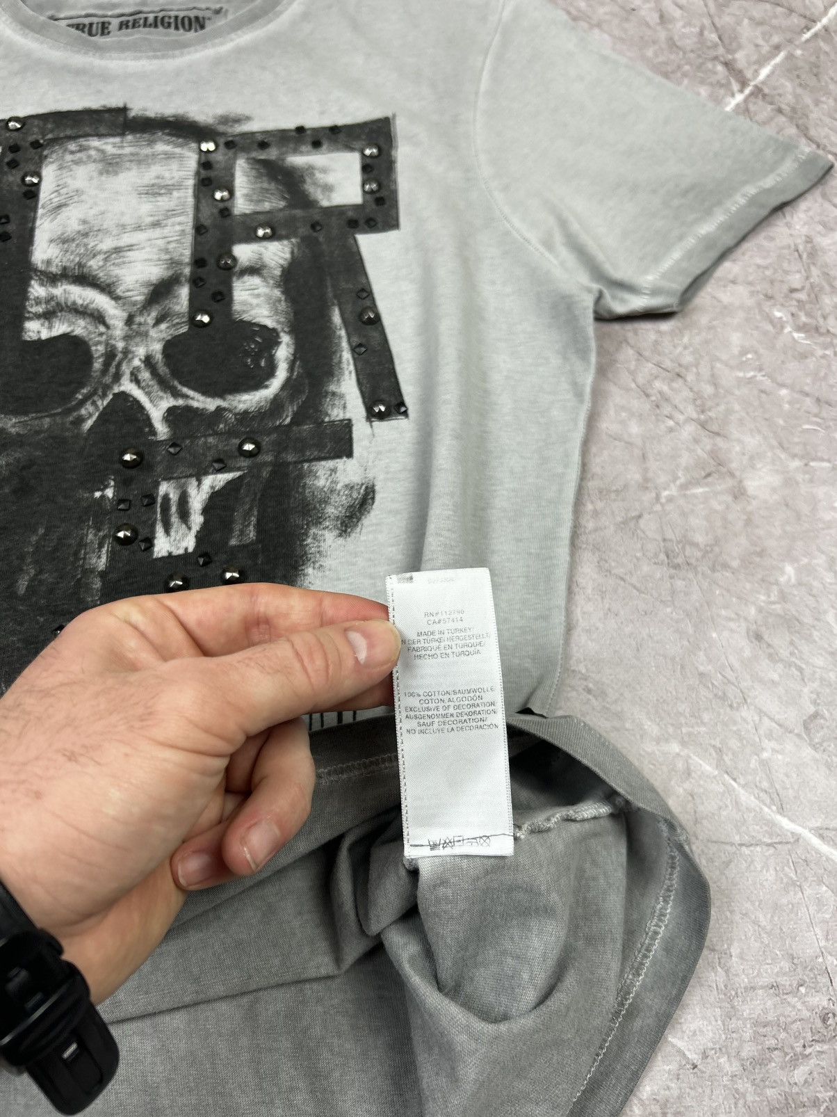 True Religion True Religion T Shirt Japanese brand streetwear Size US M / EU 48-50 / 2 - 7 Thumbnail