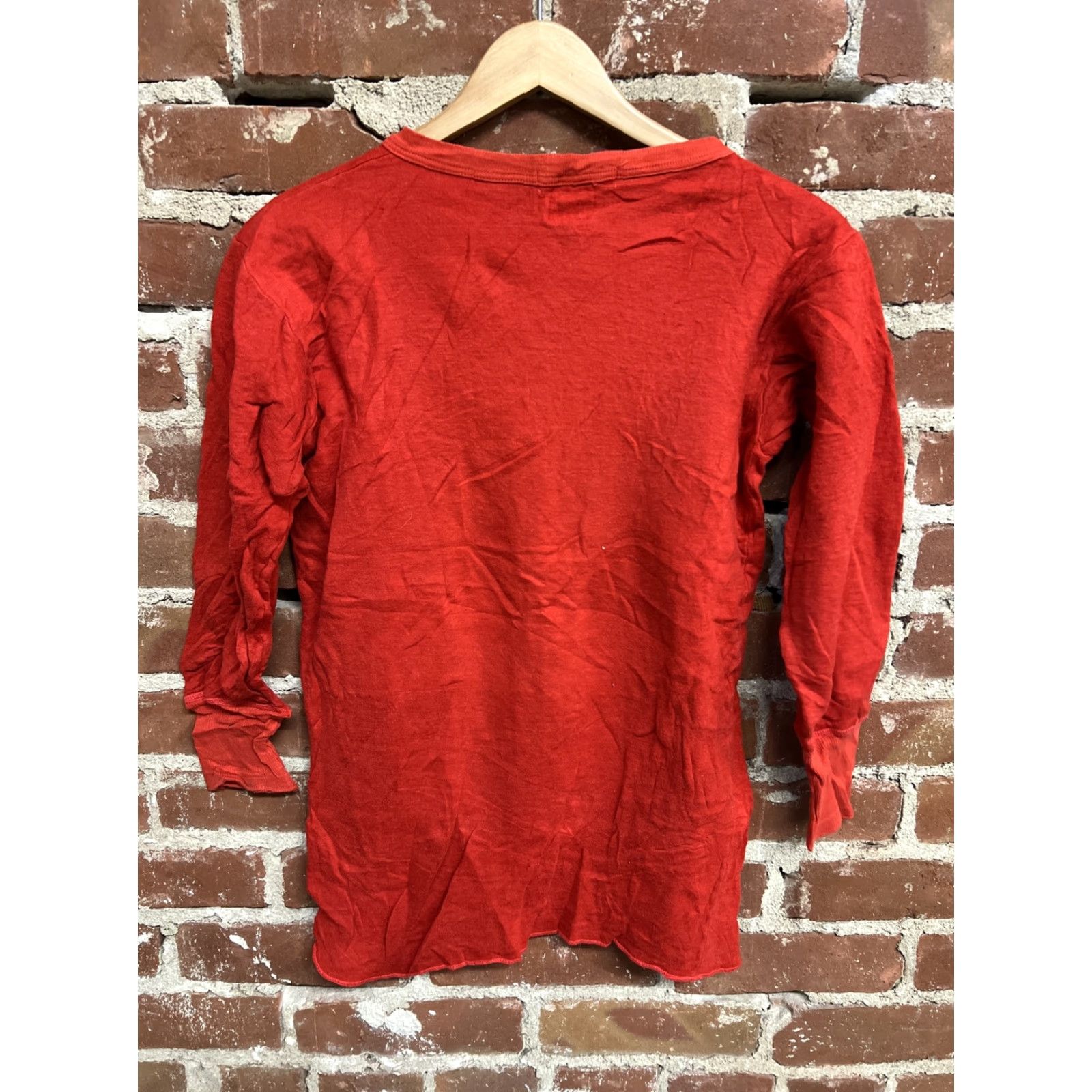 Vintage VINTAGE Duofold Sweatshirt 46 Mens Red Crew Neck Long Sleeve Pullover 1970's Classic T30 Size US XXL / EU 58 / 5 - 3 Thumbnail