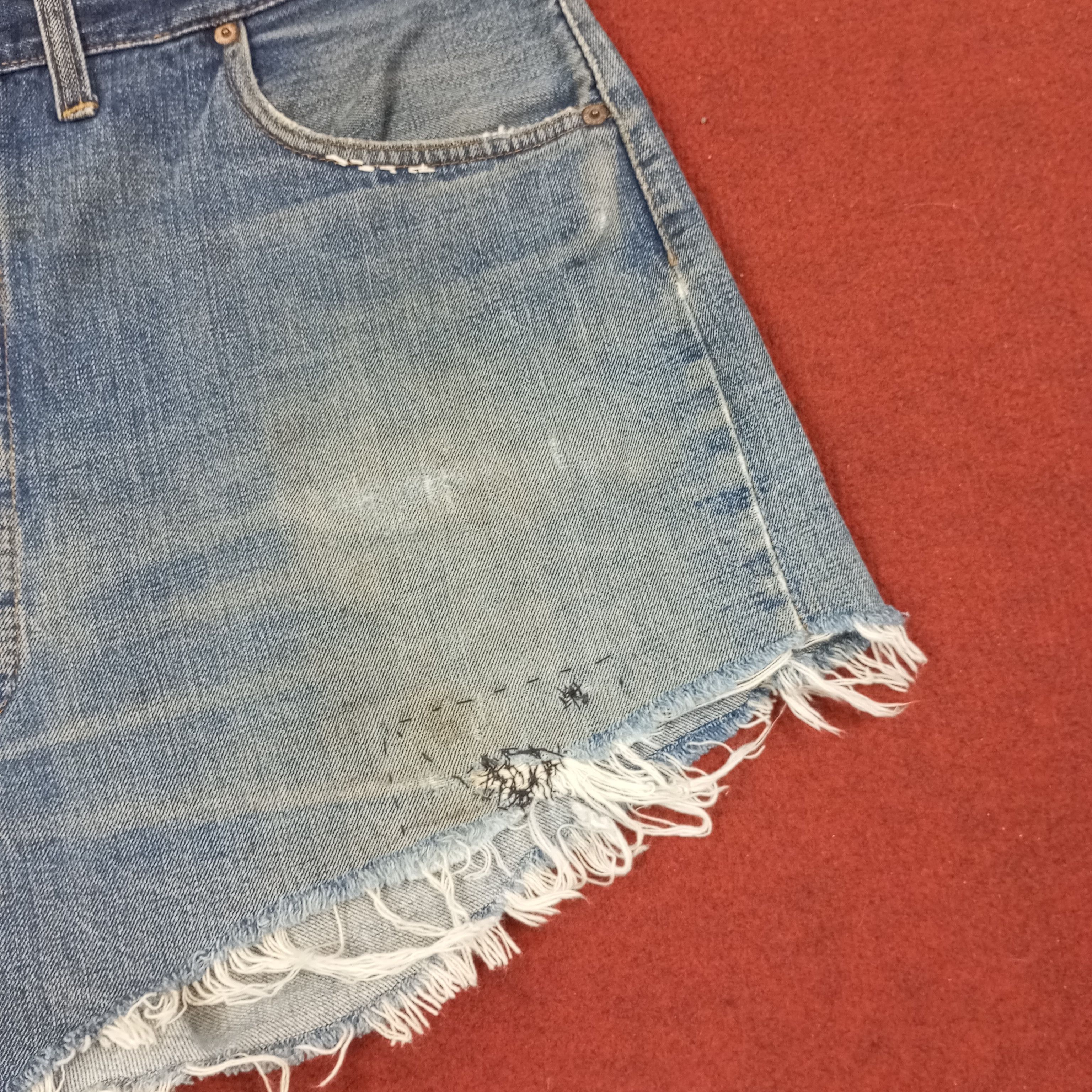 Levi's Levis Big E Streetwear Style Short Jeans c235n31 Size US 40 / EU 56 - 3 Thumbnail