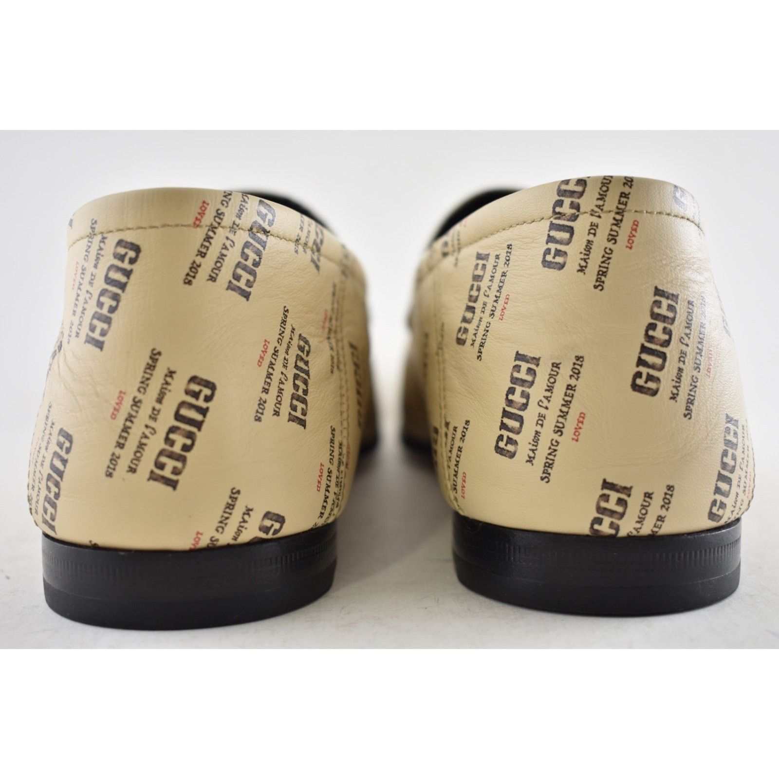 Gucci Gucci Brixton Soy Black Stamp Horsebit Loafer Flat G9 US10 Size US 10 / EU 43 - 16 Thumbnail