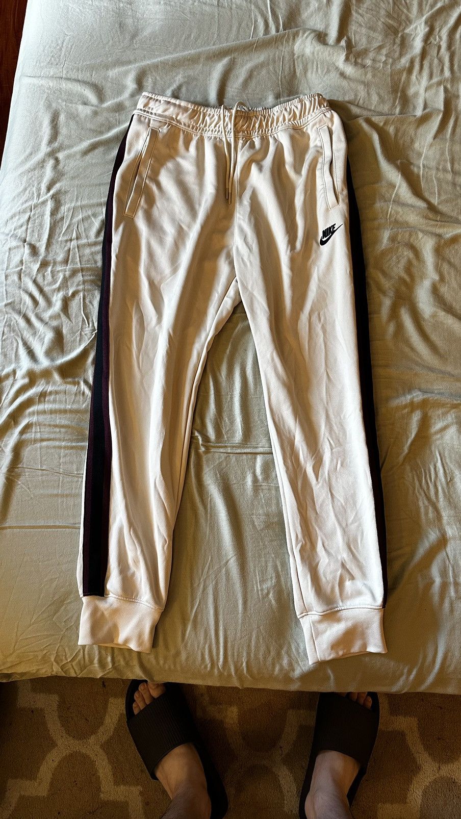 Nike Nike Sweatpants Beige Size US 31 - 1 Thumbnail