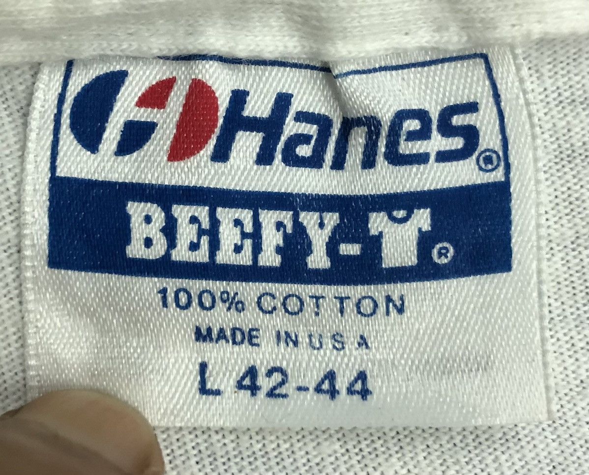 Hanes Vintage Hanes Team Walk '89 Made In Usa T-Shirt Size US L / EU 52-54 / 3 - 8 Thumbnail