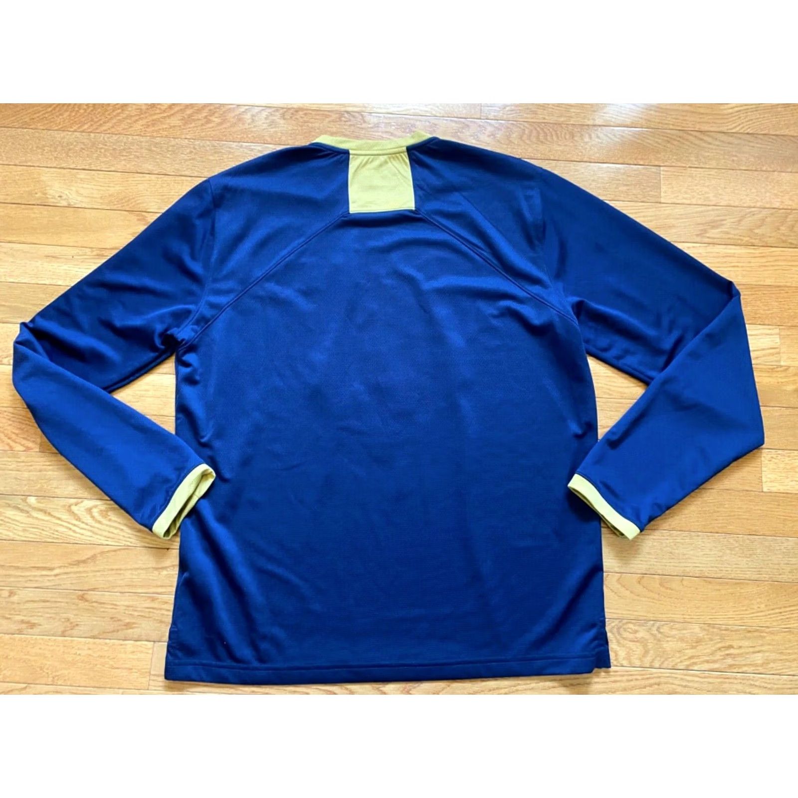 Under Armour Under Armour Notre Dame Mens L 1/4 Zip Sweatshirt Blue Size US L / EU 52-54 / 3 - 2 Thumbnail