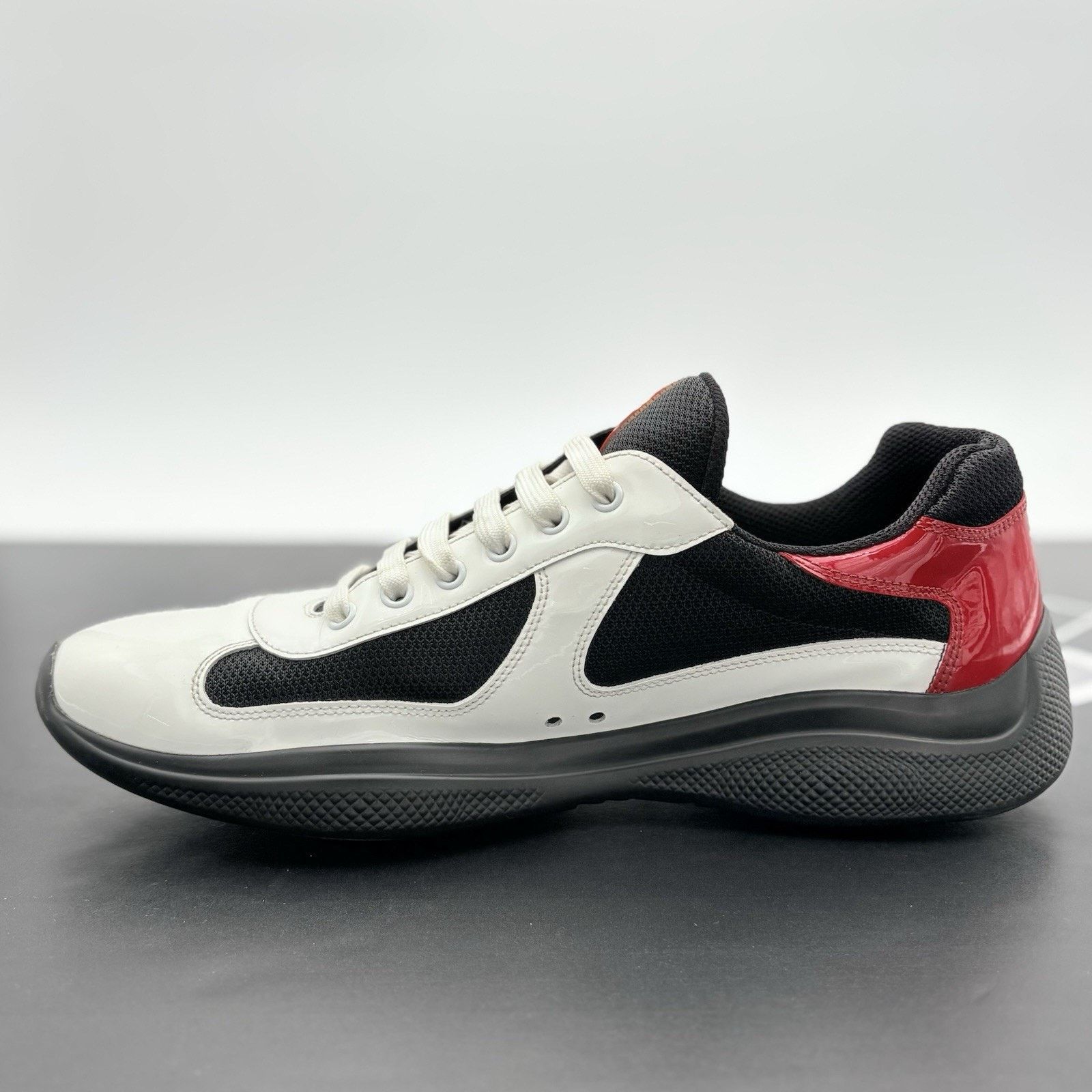 Prada Prada Americas Cup ' Black White Red ' | SUPER CLEAN! Size US 11 / EU 44 - 4 Thumbnail