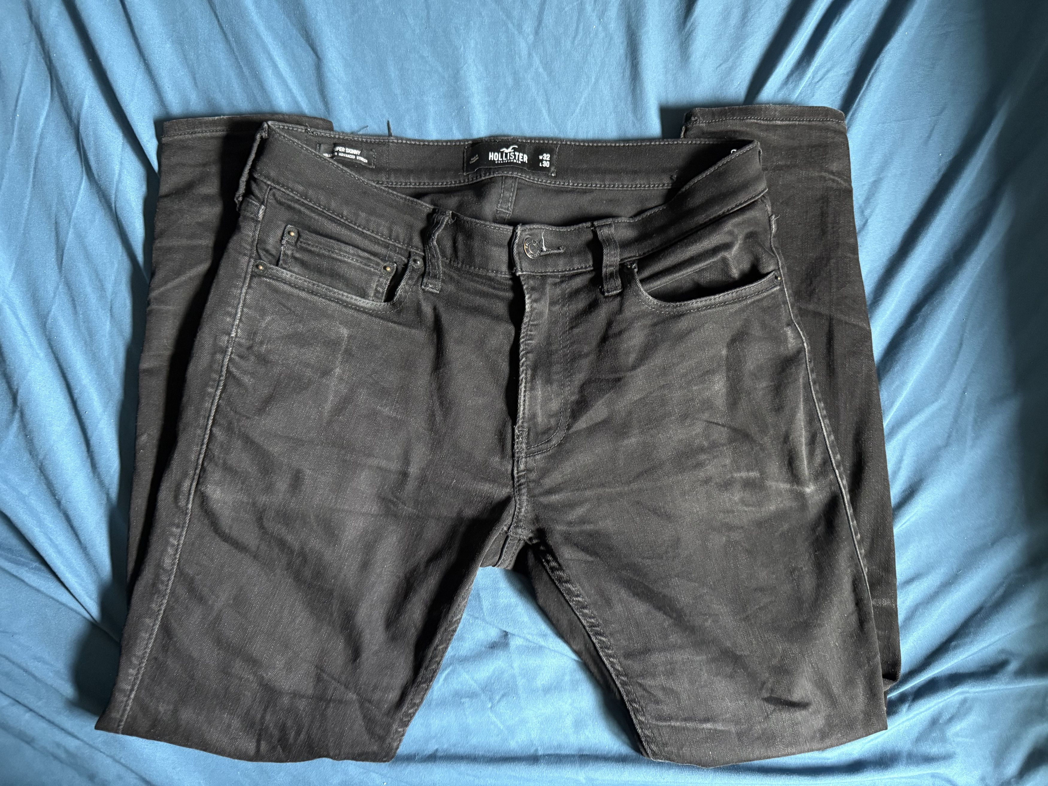 Hollister Hollister Super Skinny Jeans Advanced Stretch 32x30 $59.50 Size US 32 / EU 48 - 4 Thumbnail