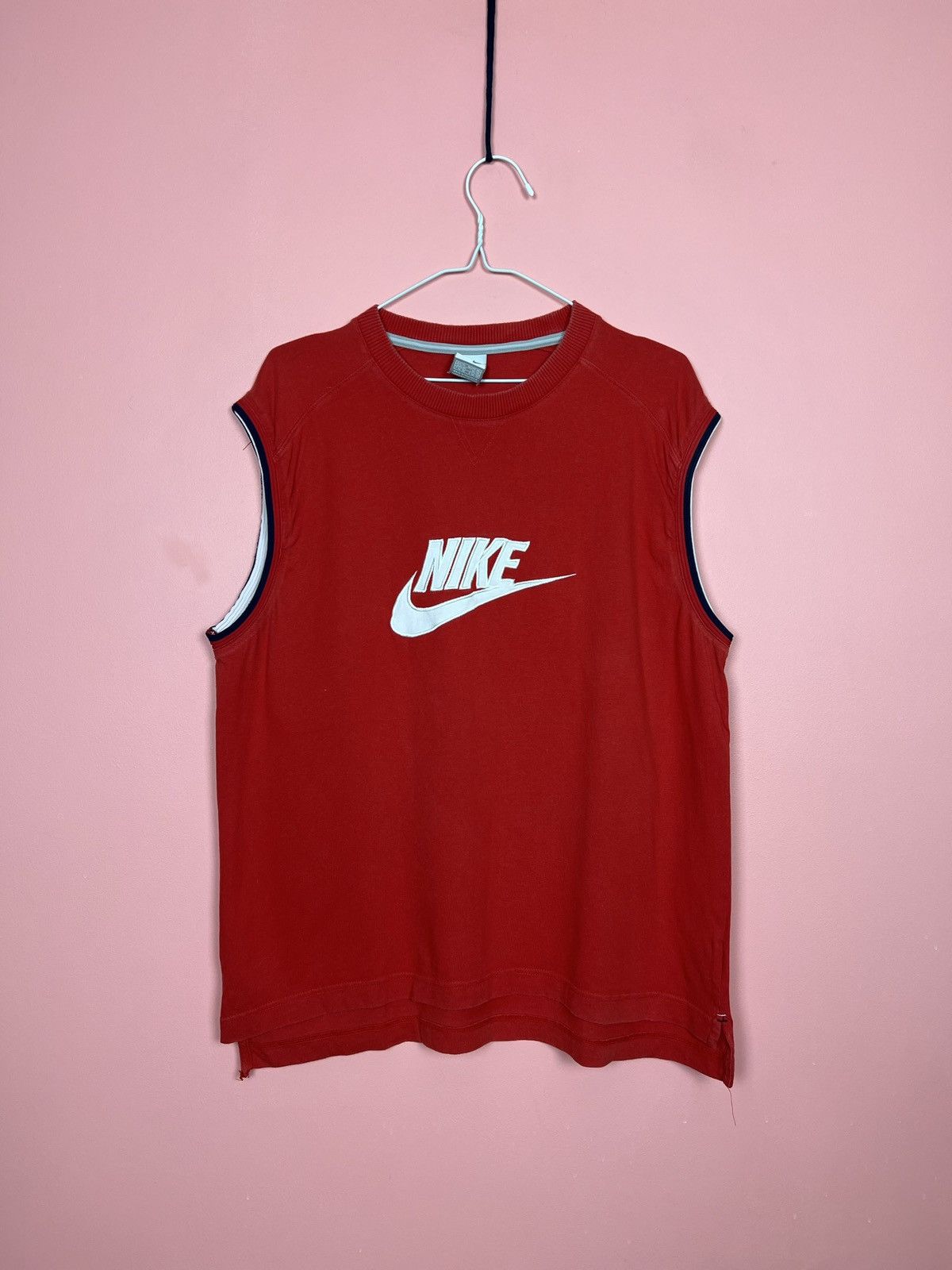 Nike Nike vintage logo shirt casual rare retro sport Size US XL / EU 56 / 4 - 1 Thumbnail