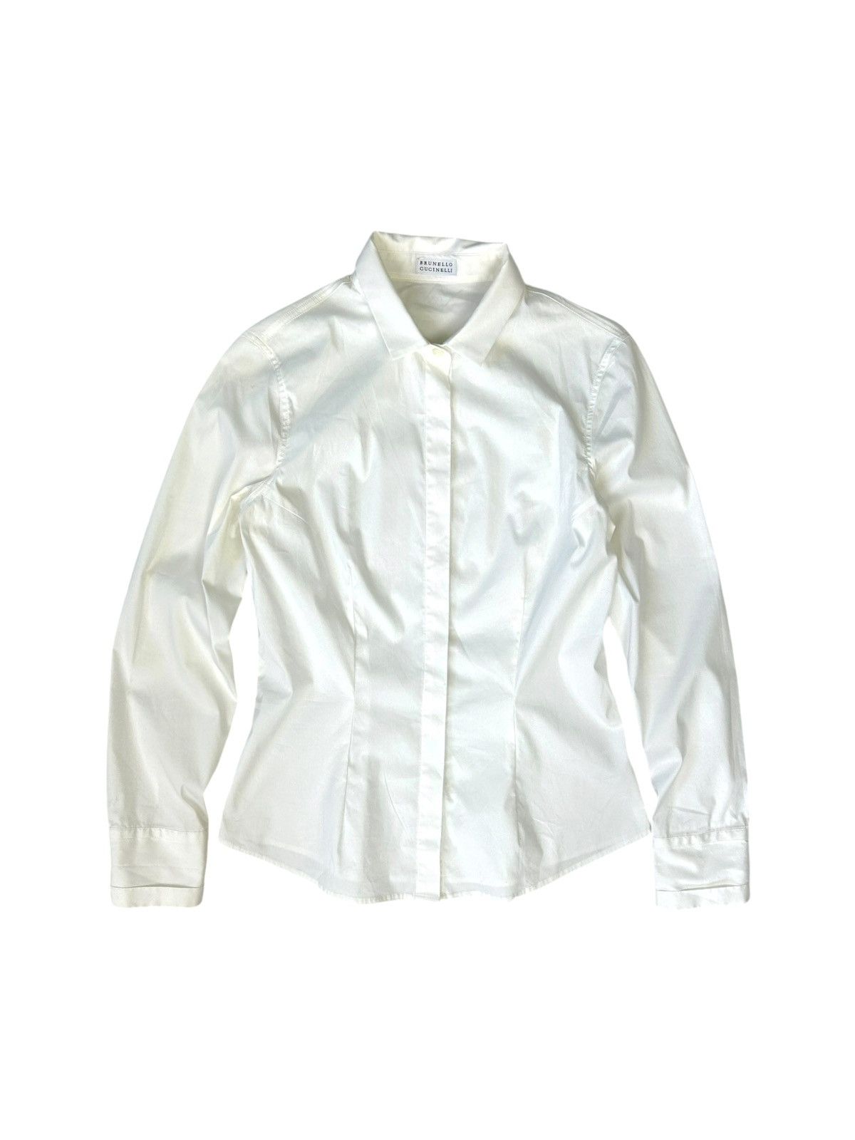 Brunello Cucinelli Brunello Cucinelli blouse shirt Size M / US 6-8 / IT 42-44 - 1 Thumbnail