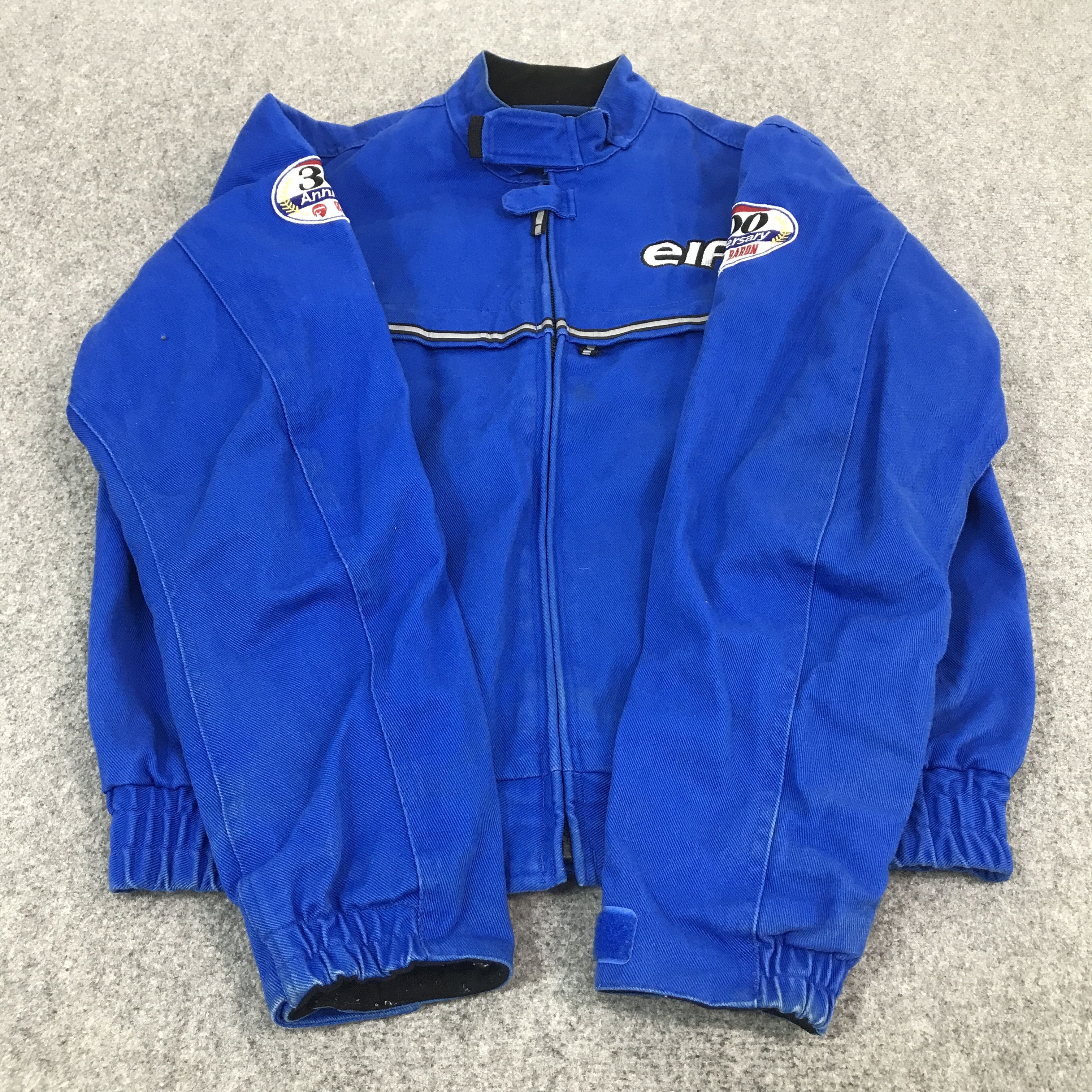 Gear for Sports × Japanese Brand VTG EIF RACING BLUE BOMBER JACKET Size US L / EU 52-54 / 3 - 8 Thumbnail