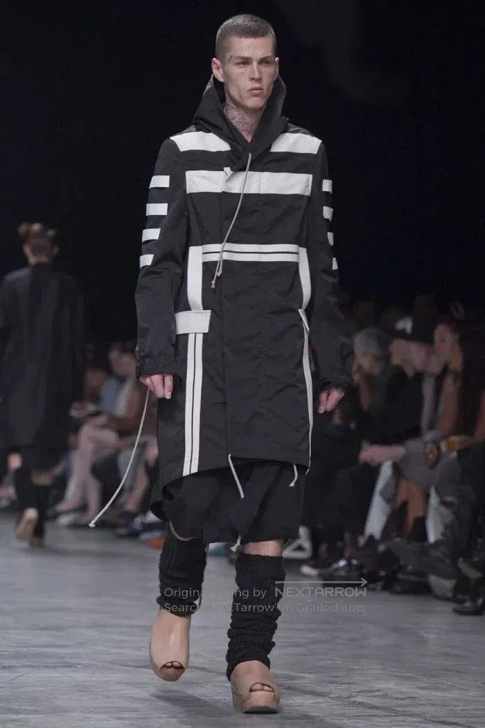 Rick Owens rick owens rare sheer tie coat. Size US L / EU 52-54 / 3 - 2 Thumbnail
