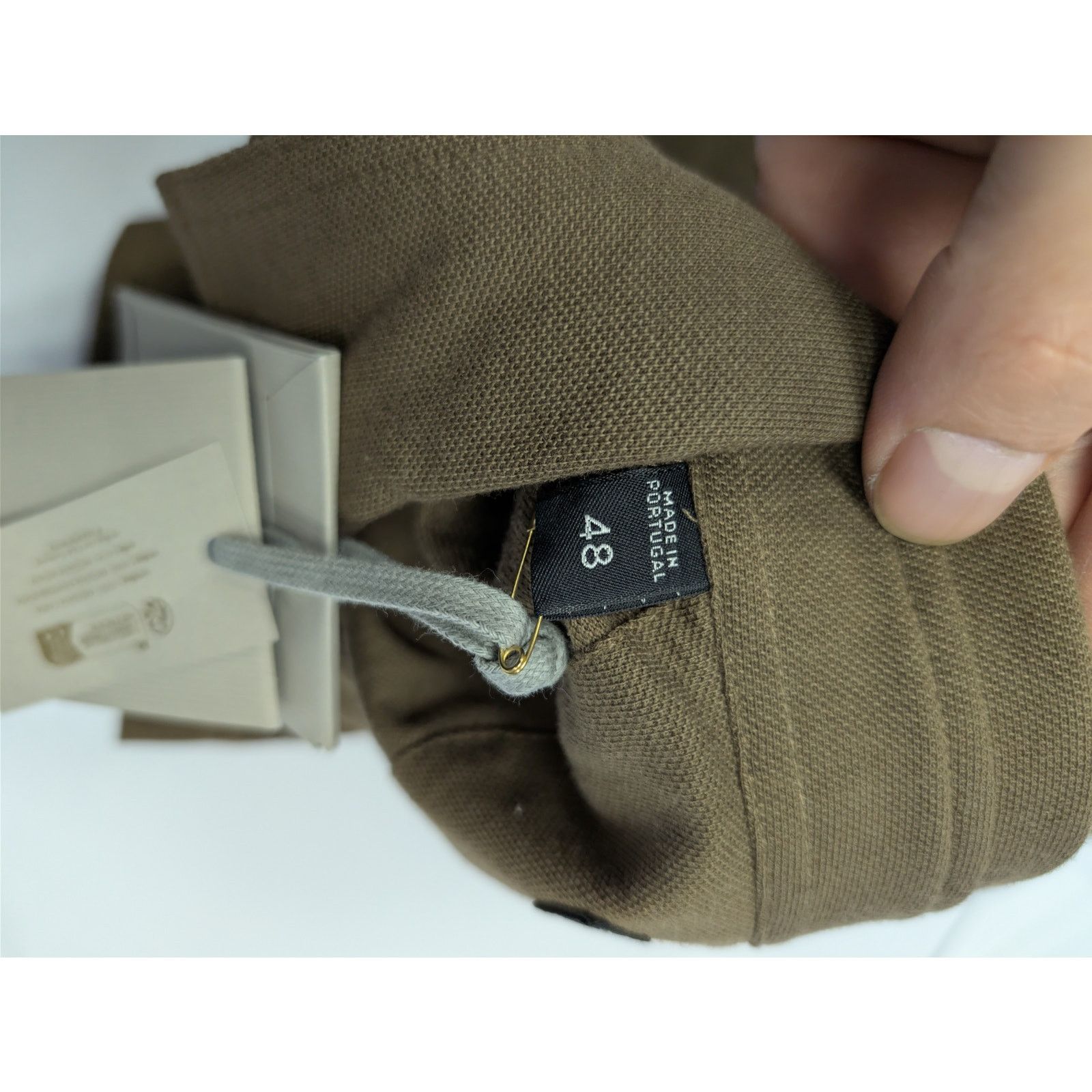 Tom Ford o1rshd1 Cut And Sewn Polo Shirt Knitted Polo Shirt in Cigar Size US M / EU 48-50 / 2 - 16 Thumbnail