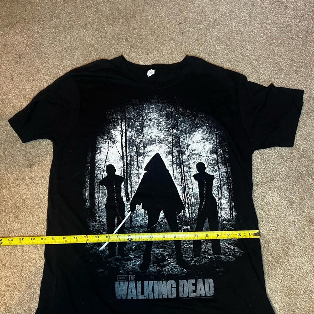 Designer Walking Dead T shirt Large Mens Black Size US L / EU 52-54 / 3 - 4 Thumbnail