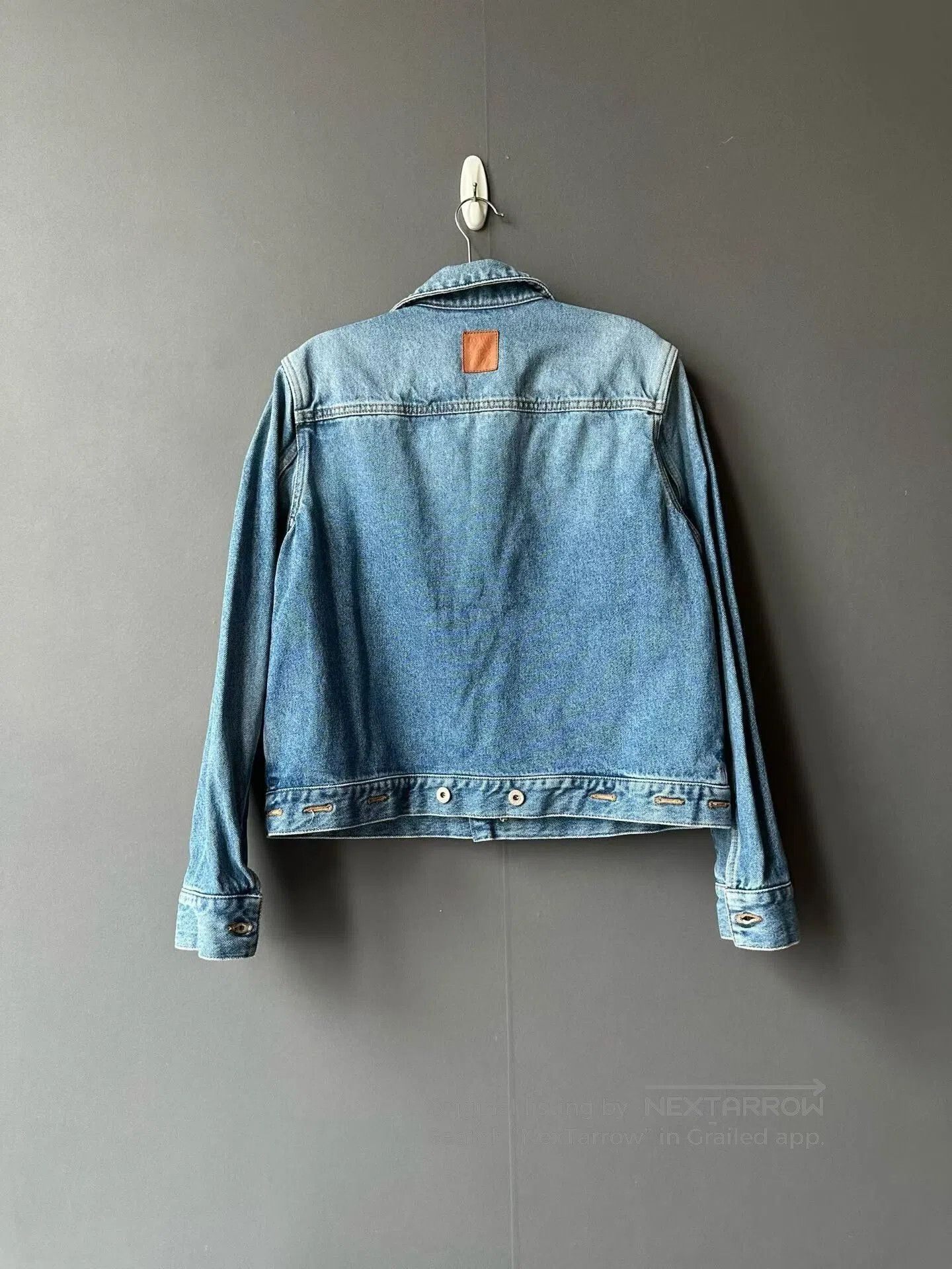 Loewe Loewe Leather Label Denim Jacket. Size XS / US 0-2 / IT 36-38 - 2 Thumbnail