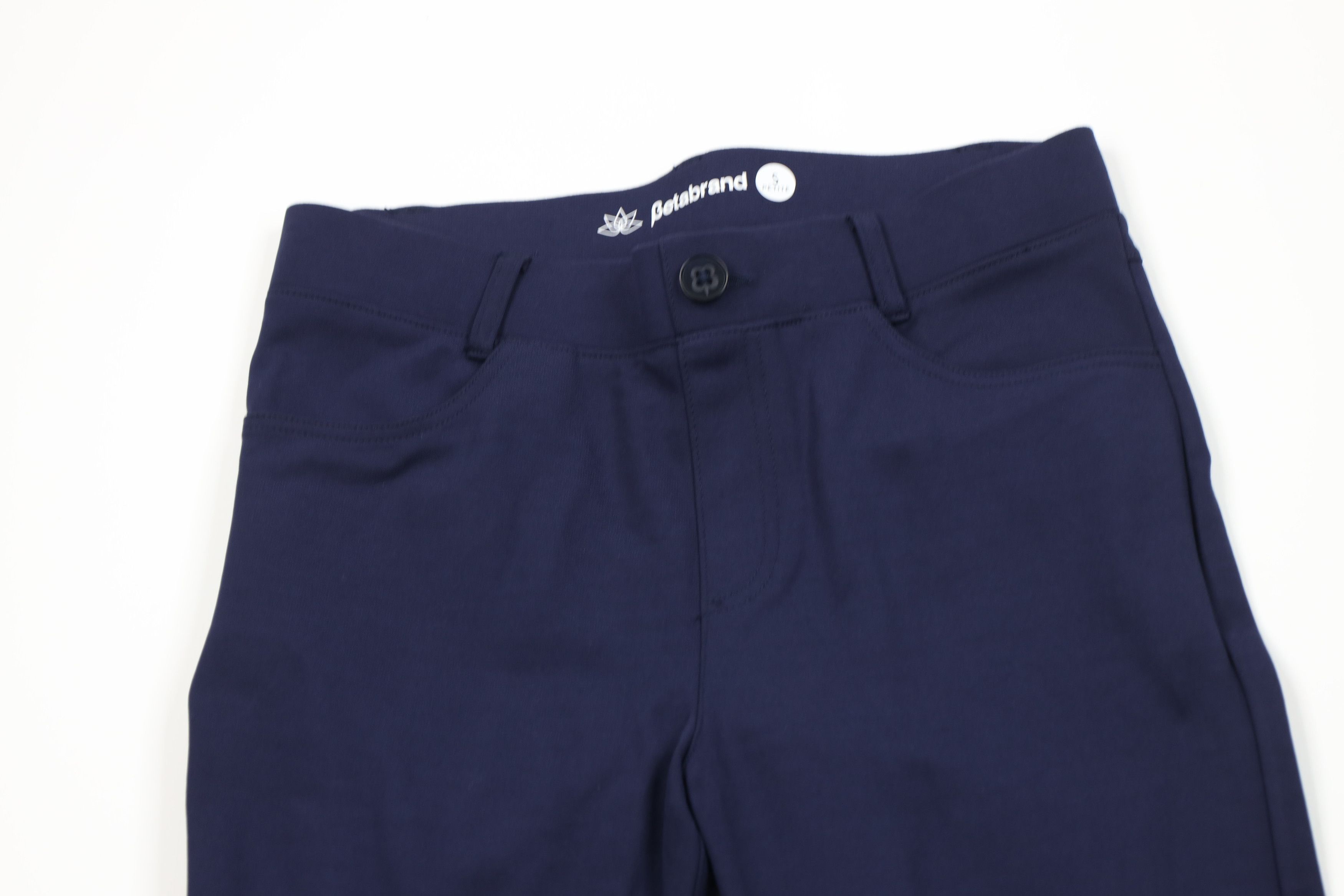 Betabrand Betabrand Stretch Dress Pant Yoga Pants Navy Blue Size 28" / US 6 / IT 42 - 2 Thumbnail