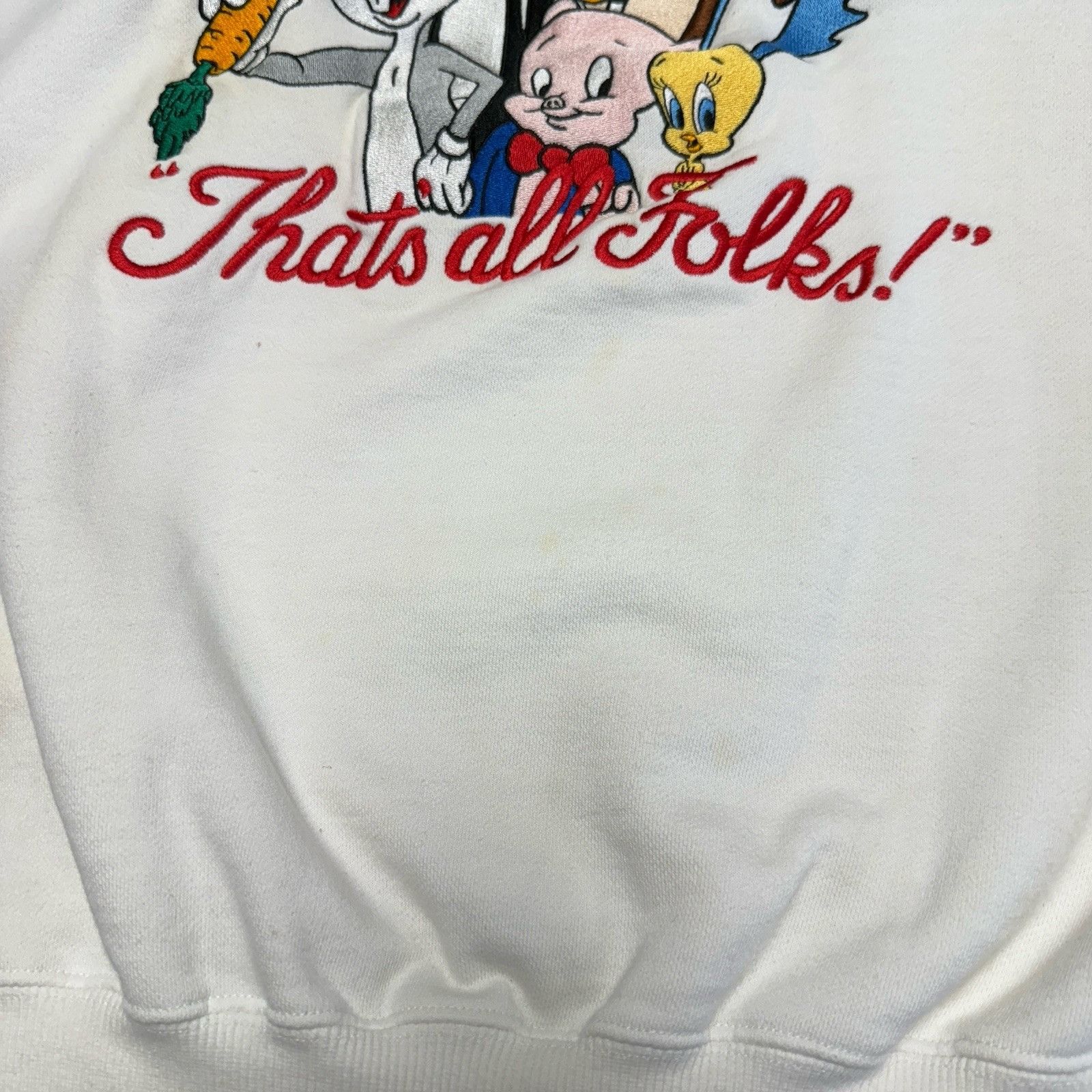 Vintage Vintage Looney Tunes Acme Sweatshirt Crew Neck 90s Size US XL / EU 56 / 4 - 7 Thumbnail