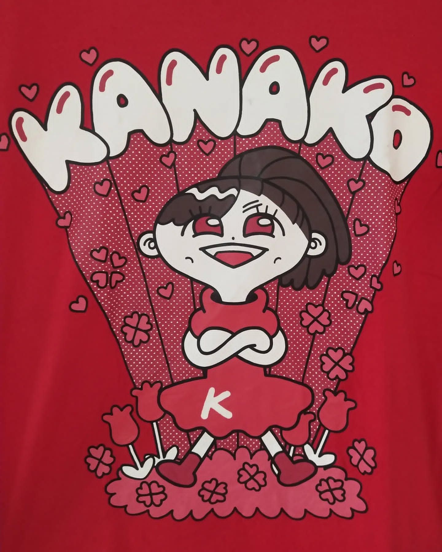 Anime Momoiro Clover Z Kanako Red Idol Music Tee Size US S / EU 44-46 / 1 - 2 Thumbnail
