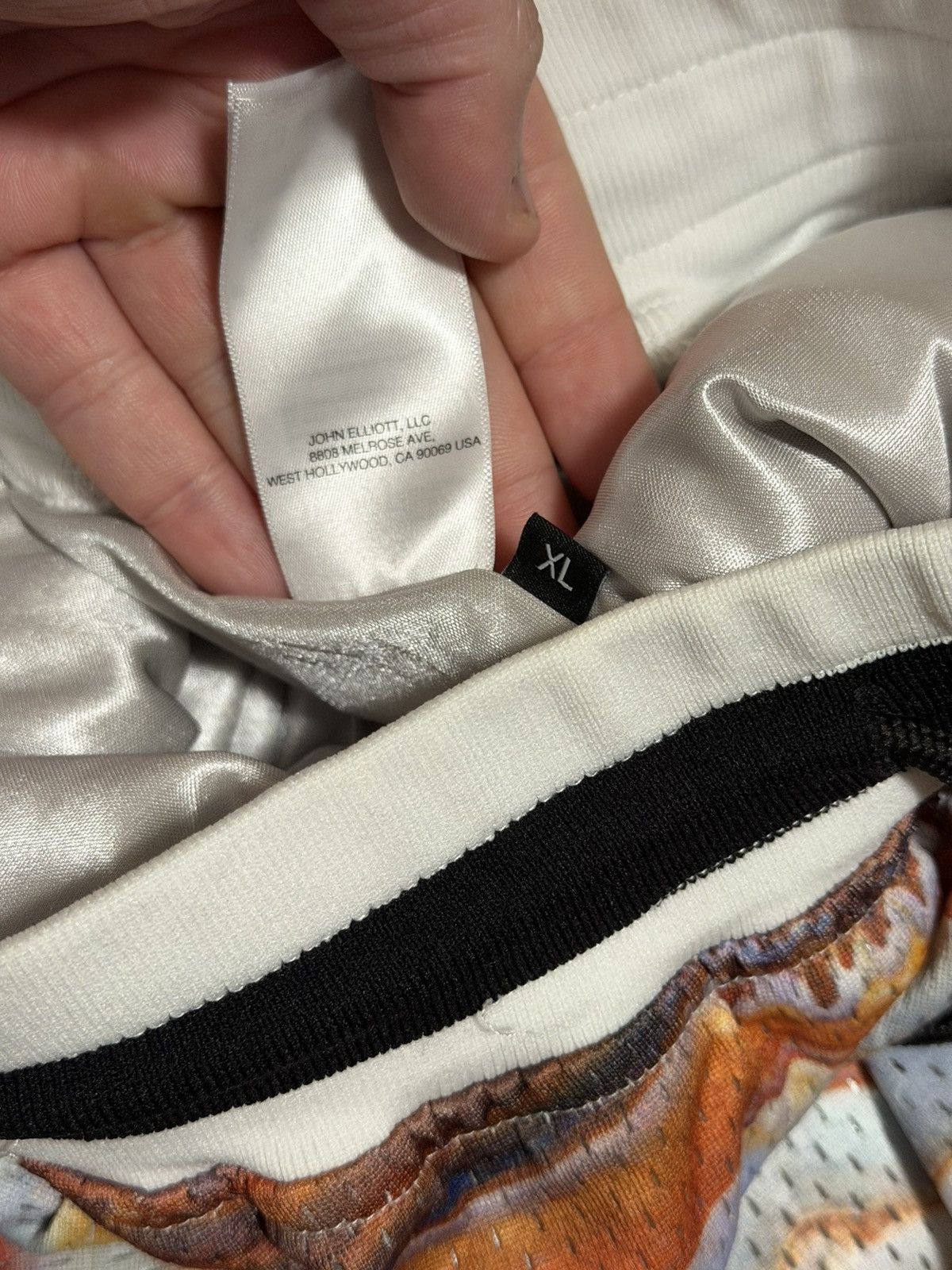 John Elliott 🔥350$ John Elliott Game Day Shorts in Geo Wonderland Size US 36 / EU 52 - 6 Thumbnail