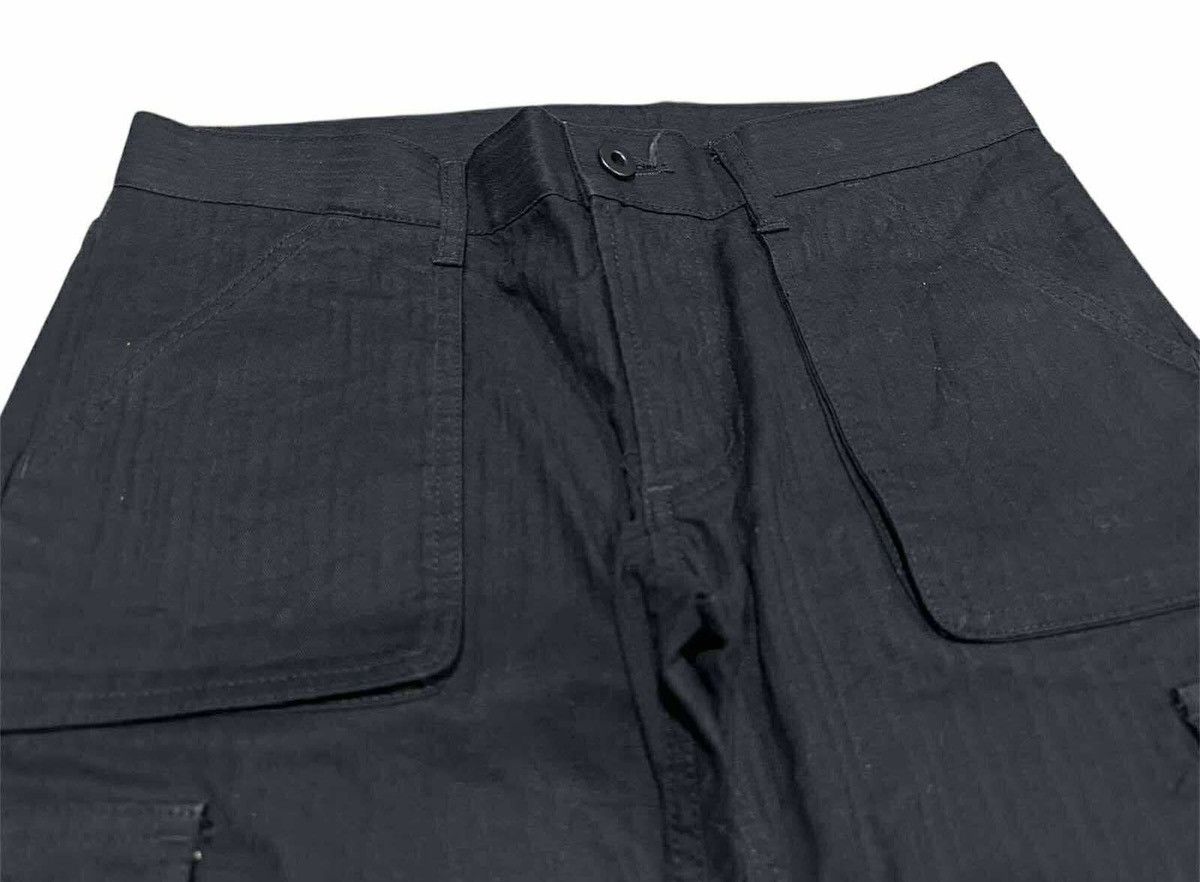 Katharine Hamnett London 🔥Y2K Katharine Hamnett Black Cargo Pants Multi Pockets Size US 32 / EU 48 - 6 Thumbnail