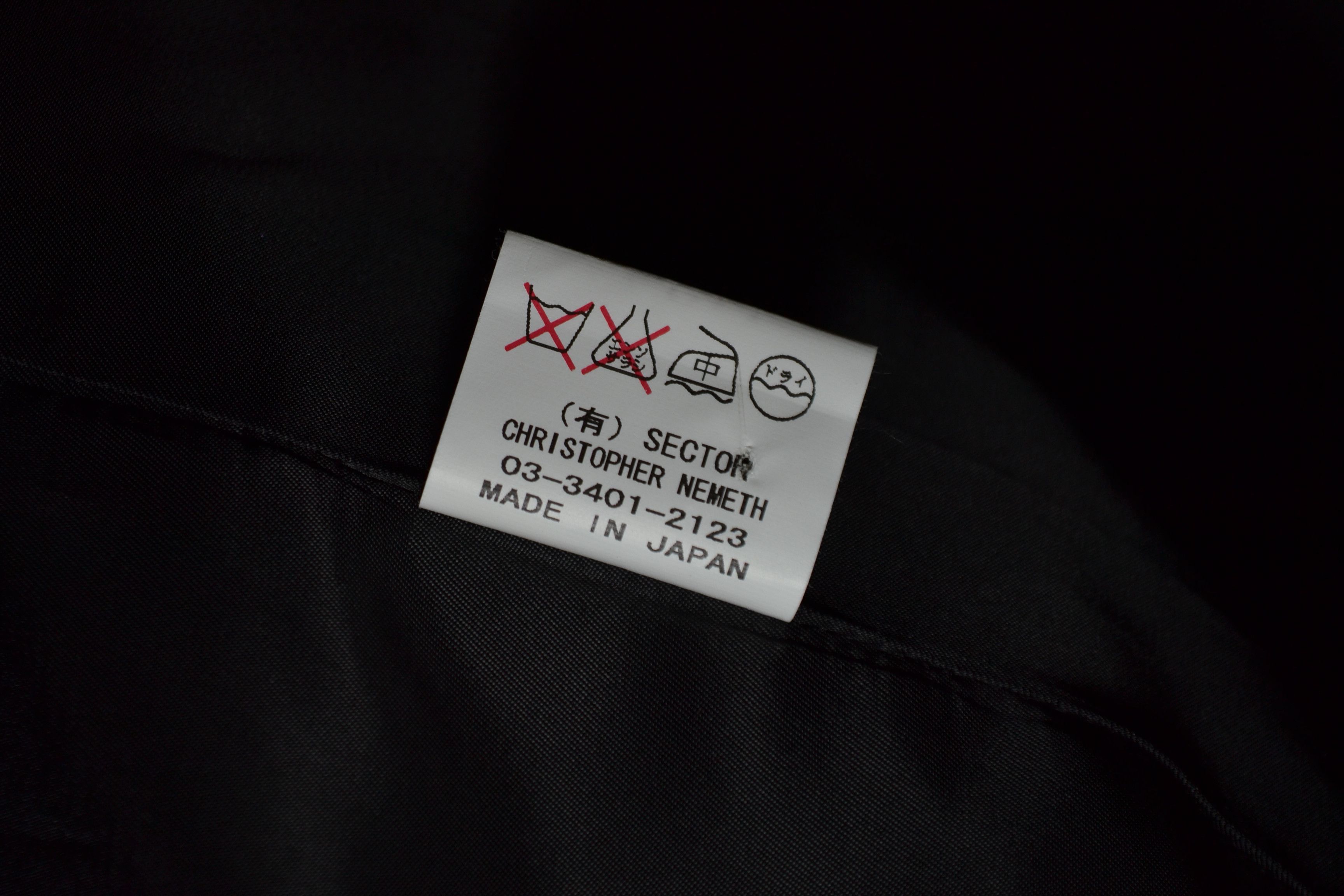 Christopher Nemeth Christopher Nemeth Wool Frock Coat M size Japan Size US M / EU 48-50 / 2 - 7 Thumbnail