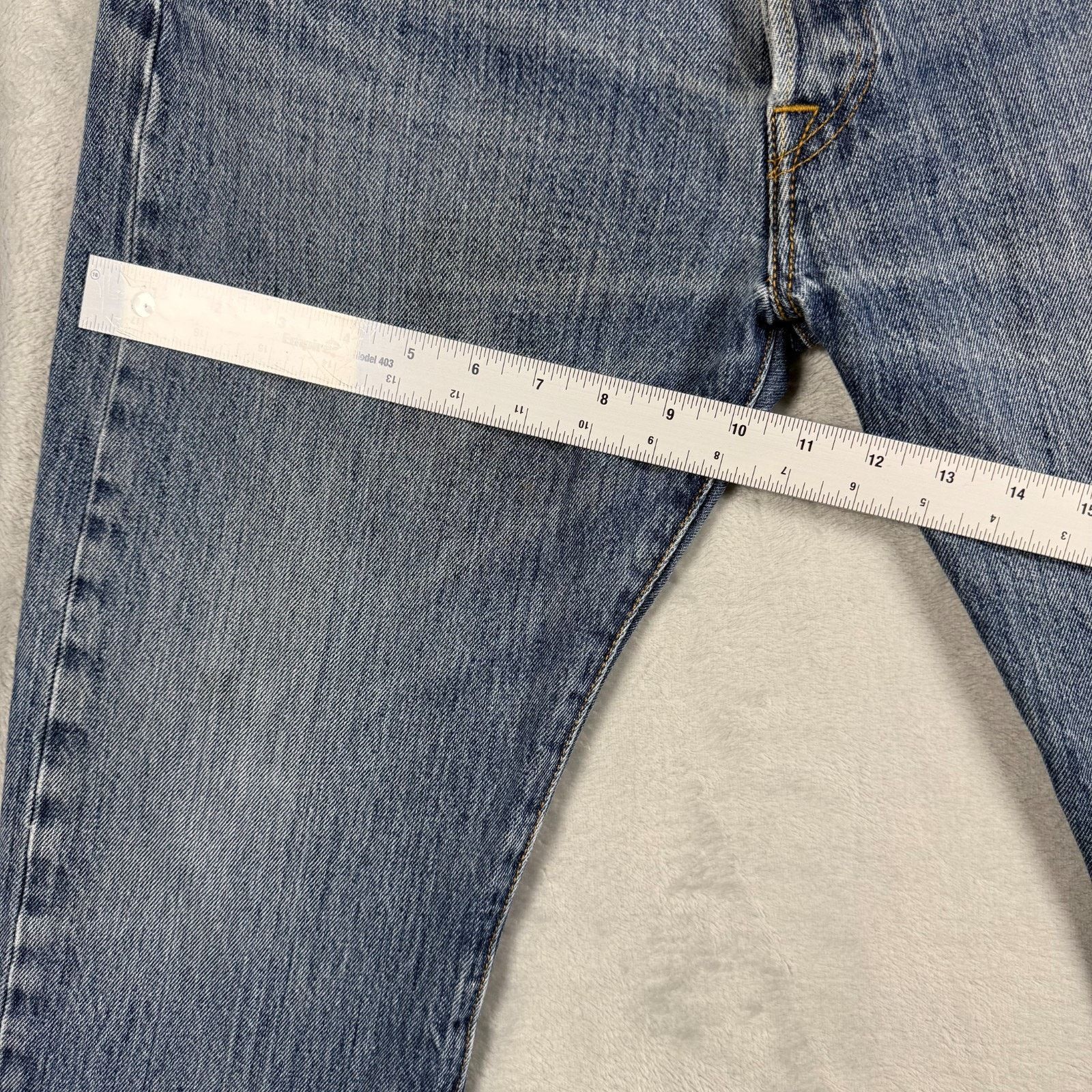 Levi's Vintage Levi’s 501 Original Straight Jeans Men’s 33x30 Size US 33 - 8 Thumbnail