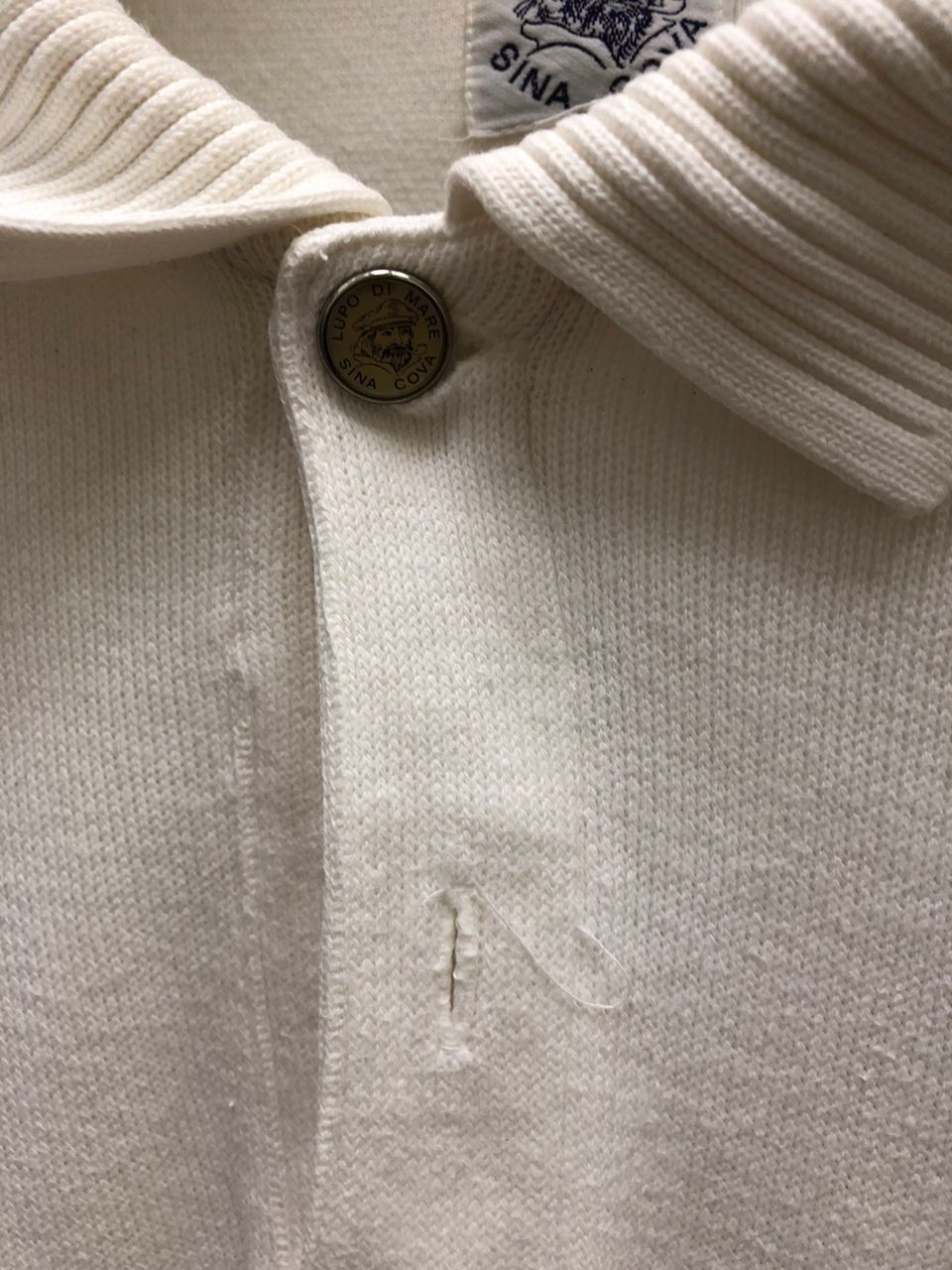 Vintage Japan made LUPO DI MARE SINA COVA Embroided Sweatshirt Size US M / EU 48-50 / 2 - 9 Thumbnail