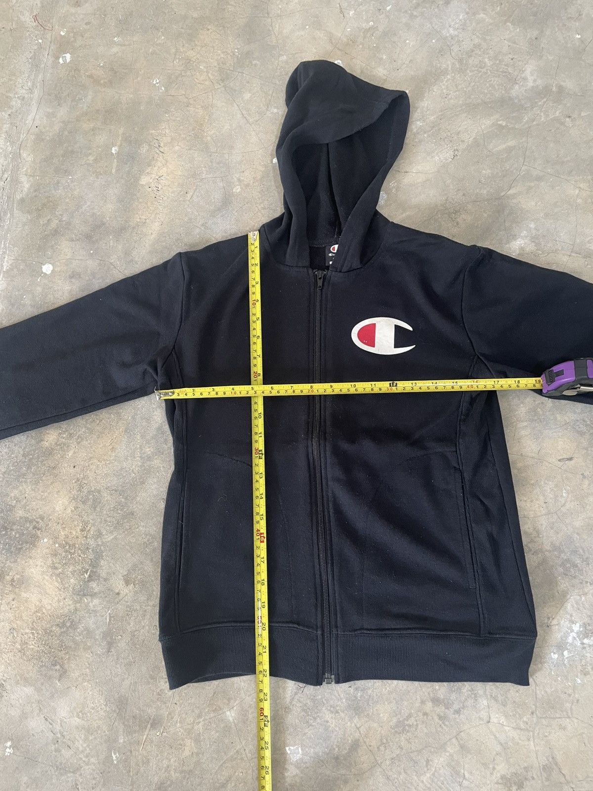 Champion × Vintage vintage y2k champion embroidered logo hoodie sweatshirt Size US S / EU 44-46 / 1 - 8 Thumbnail