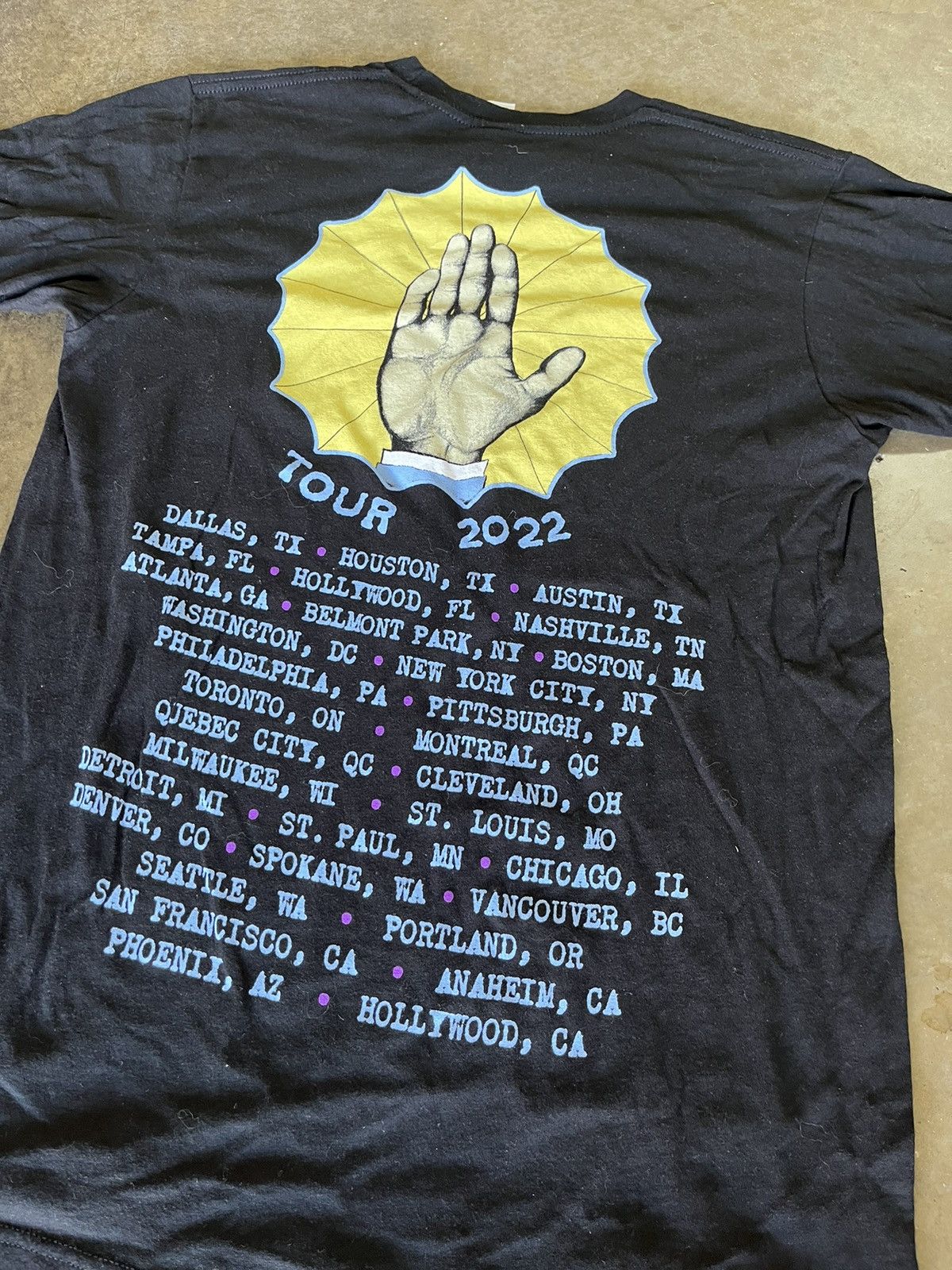 Band Tees Janes Addiction 2022 Tour Tee Size US M / EU 48-50 / 2 - 4 Thumbnail