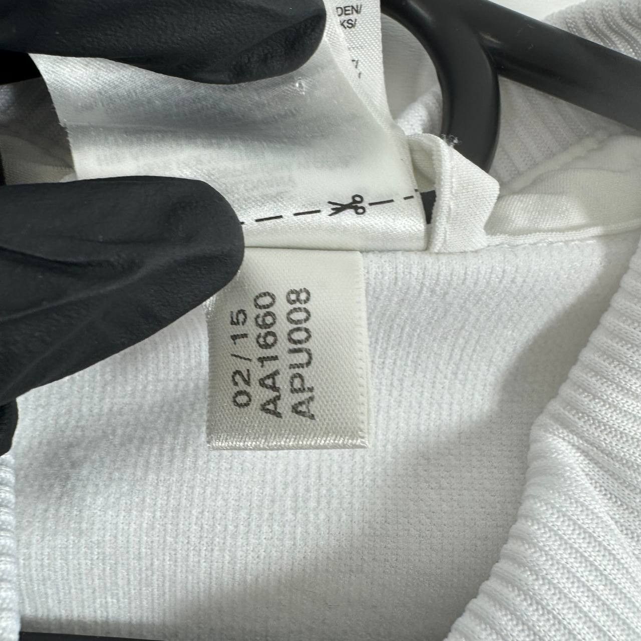 Adidas Adidas Real Madrid Track 2015/16 Jacket White Full Zip M Size US M / EU 48-50 / 2 - 8 Thumbnail