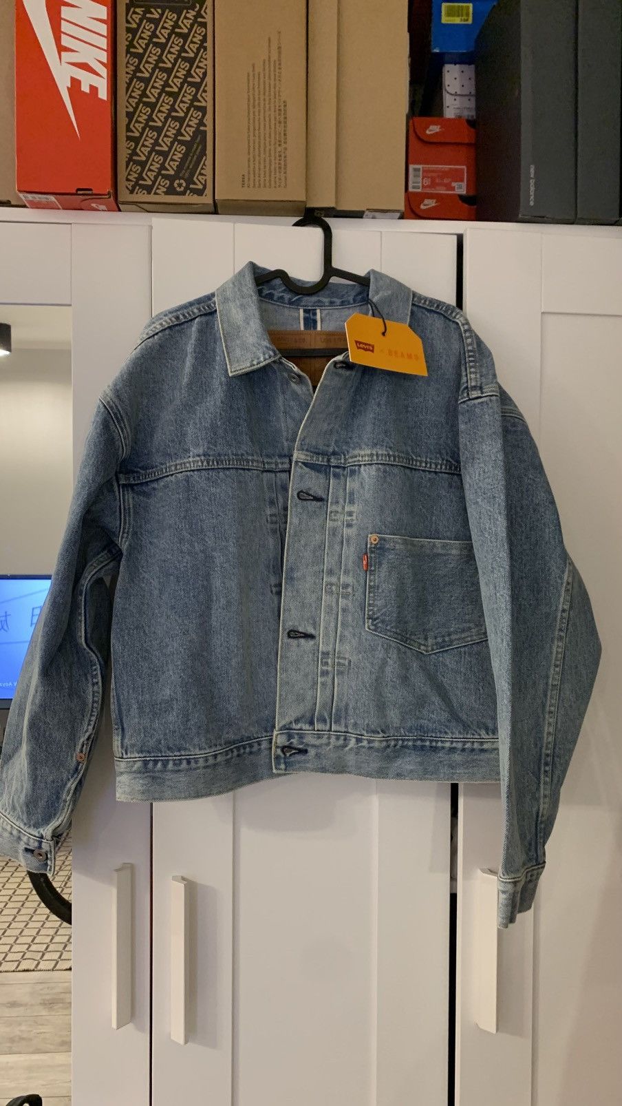 Beams Japan × Levi's New Levis x Beams Japan Super Wide V2 Type Jacket size S Size US S / EU 44-46 / 1 - 1 Thumbnail