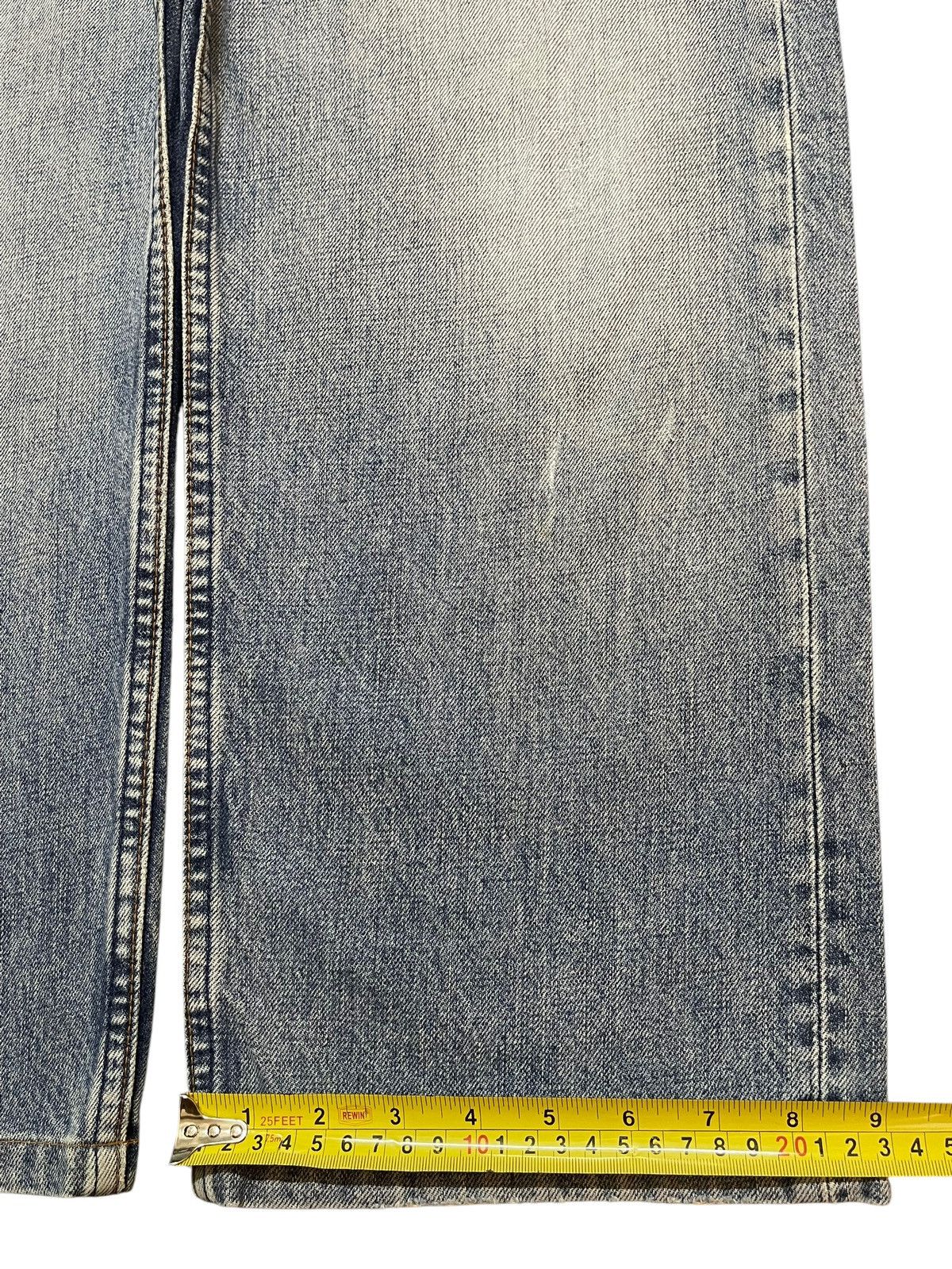 Levi's Vintage 90s Levis 503 Blue Faded Distress Style Baggy Jeans Size US 32 / EU 48 - 17 Thumbnail