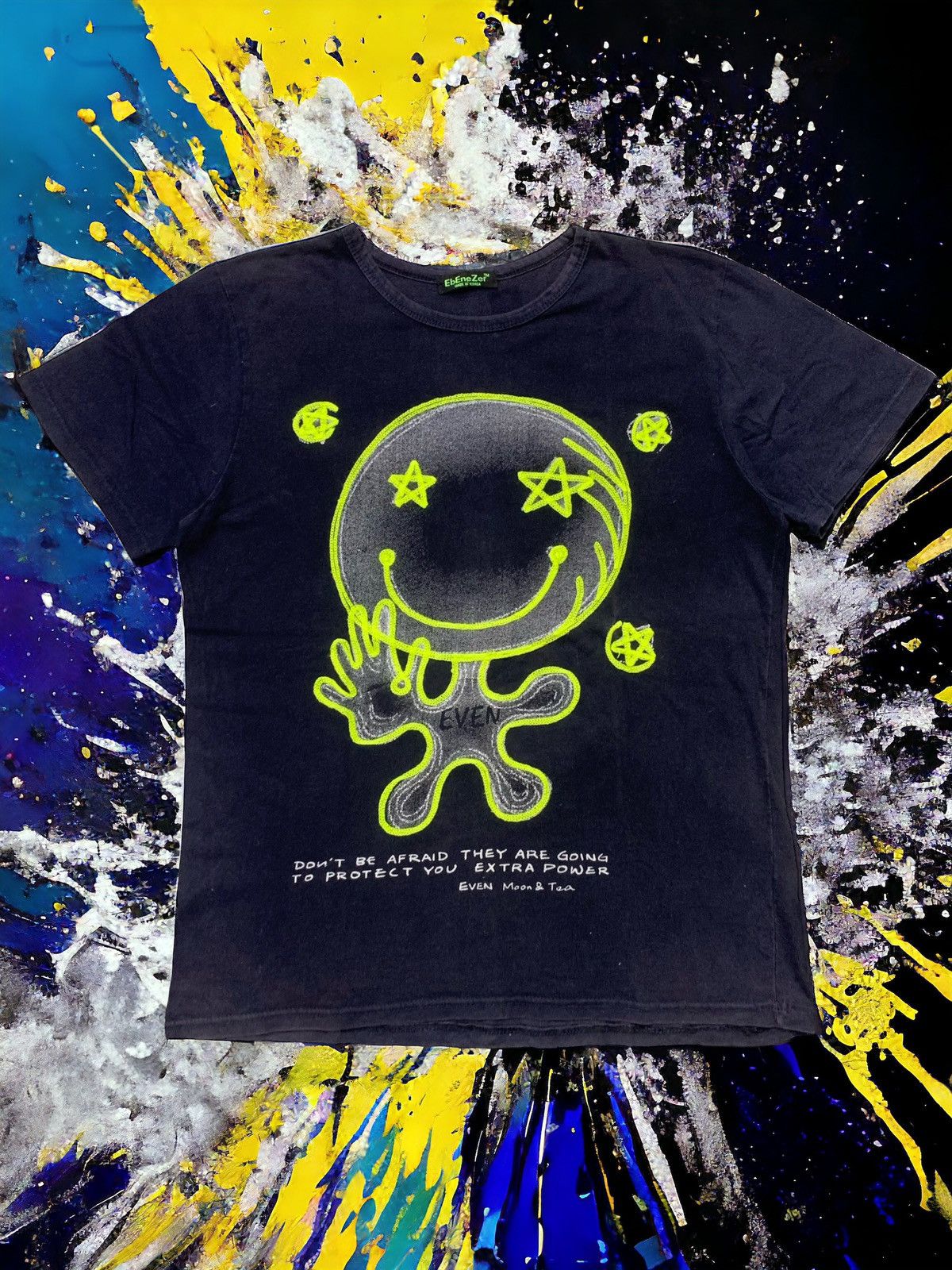 20471120 Ednezer Emo Gothic Y2K Life Talks Tee Size US M / EU 48-50 / 2 - 1 Thumbnail