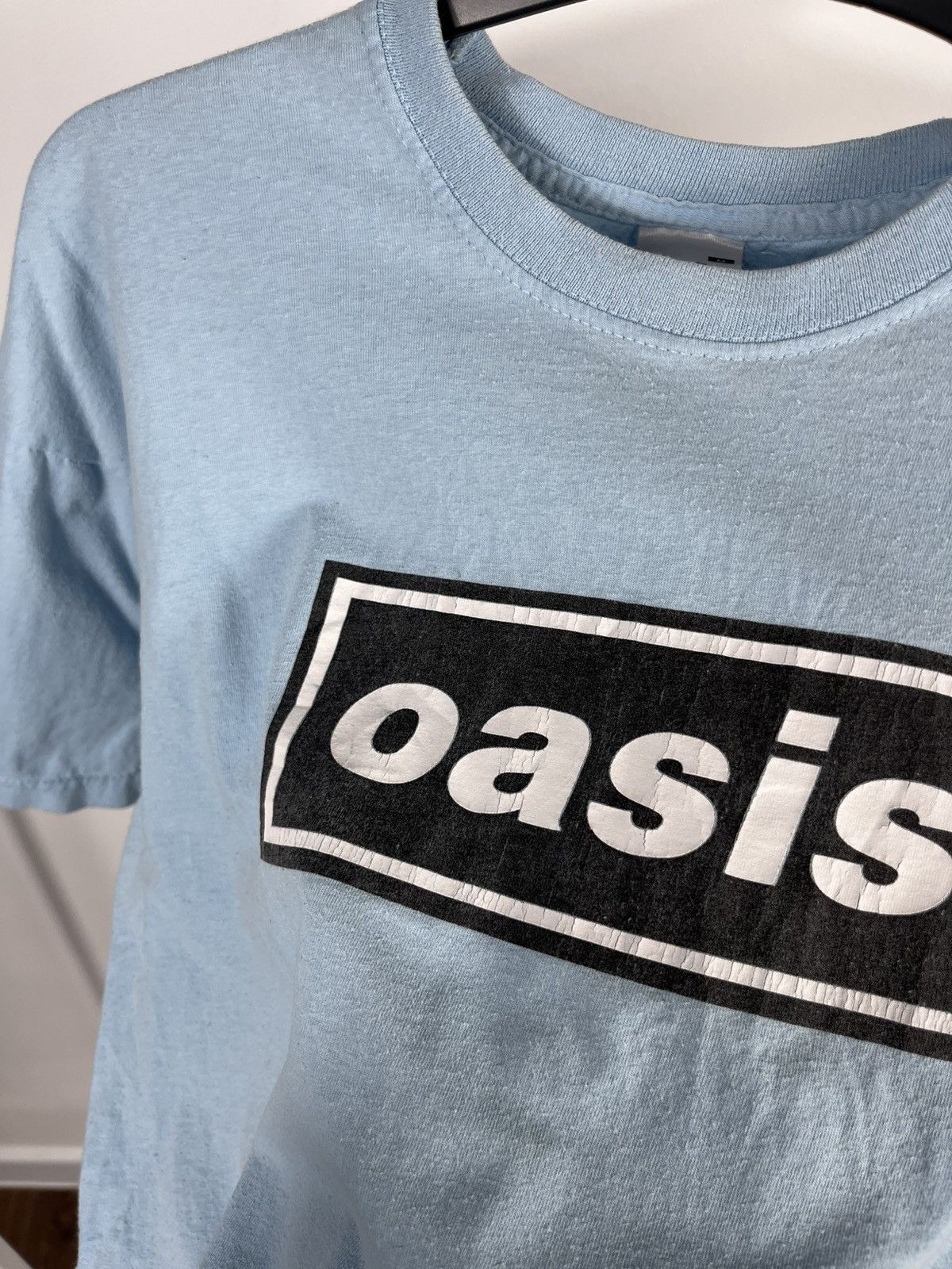 Other Oasis Band Logo T Shirt Blue Fruit of the Loom Size M Size US M / EU 48-50 / 2 - 5 Thumbnail