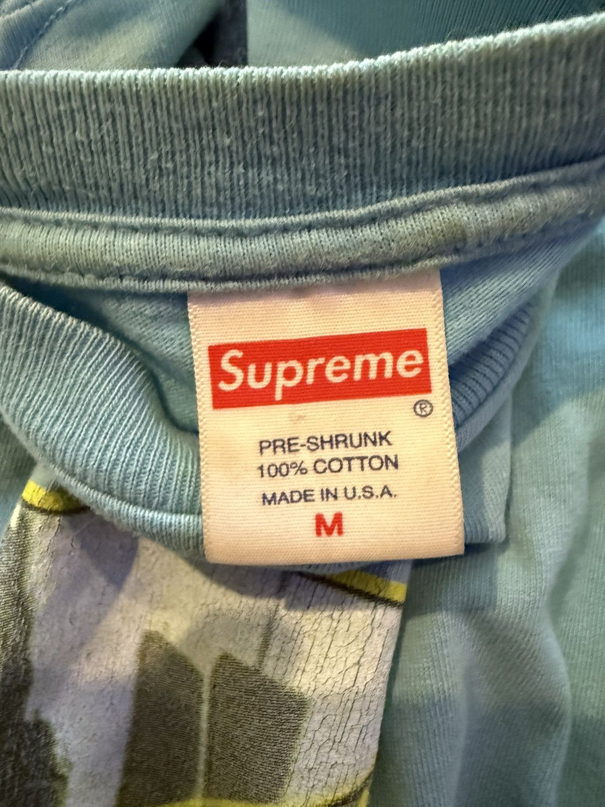 Supreme Supreme “GREETINGS FROM SUPREME” Tee. Size: Men’s Medium Size US M / EU 48-50 / 2 - 3 Thumbnail