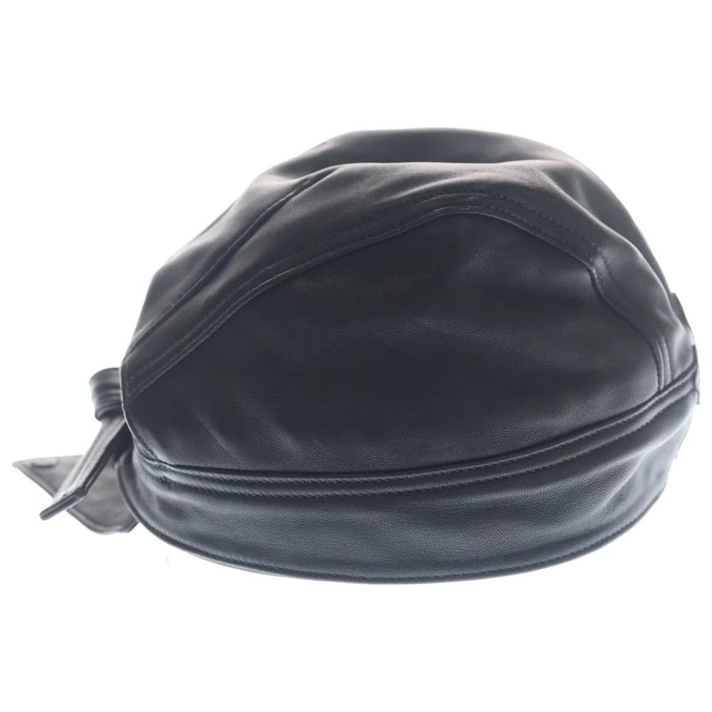 Chrome Hearts Chrome Hearts Cross Patch Leather durag hat Size ONE SIZE - 3 Thumbnail