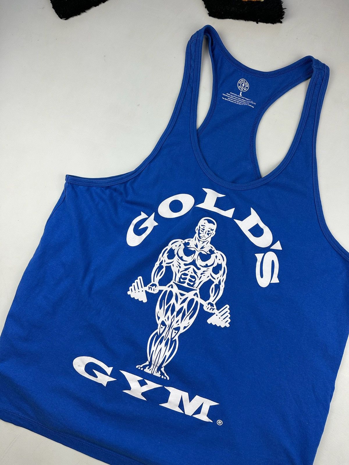 Vintage GOLD's GYM Vintage Washed Tank Top BodyBuilding Size US L / EU 52-54 / 3 - 3 Thumbnail