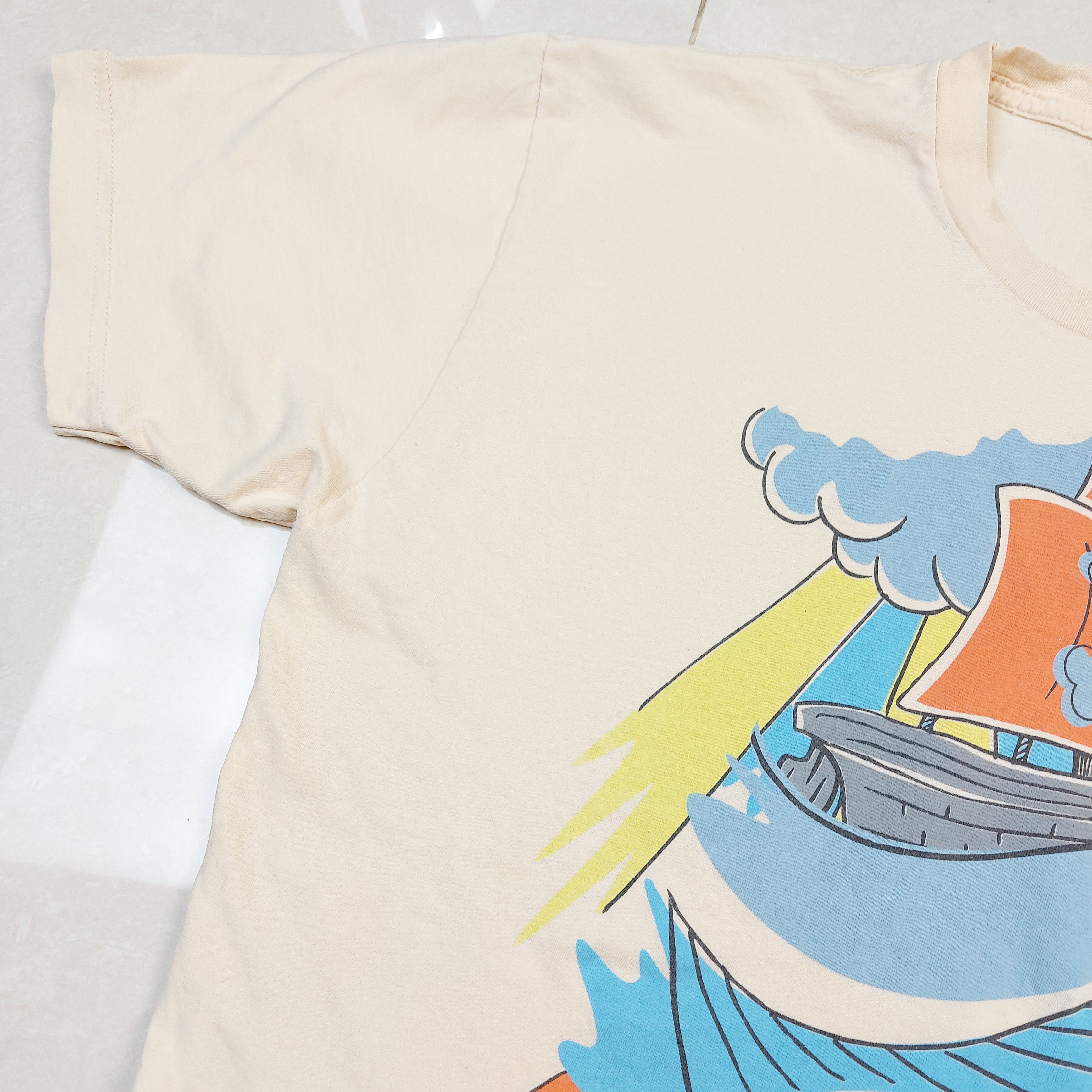 Band Tees Vintage Y2K Chiodos Band Pirate Ship MySpace Era TEE Size US L / EU 52-54 / 3 - 7 Thumbnail
