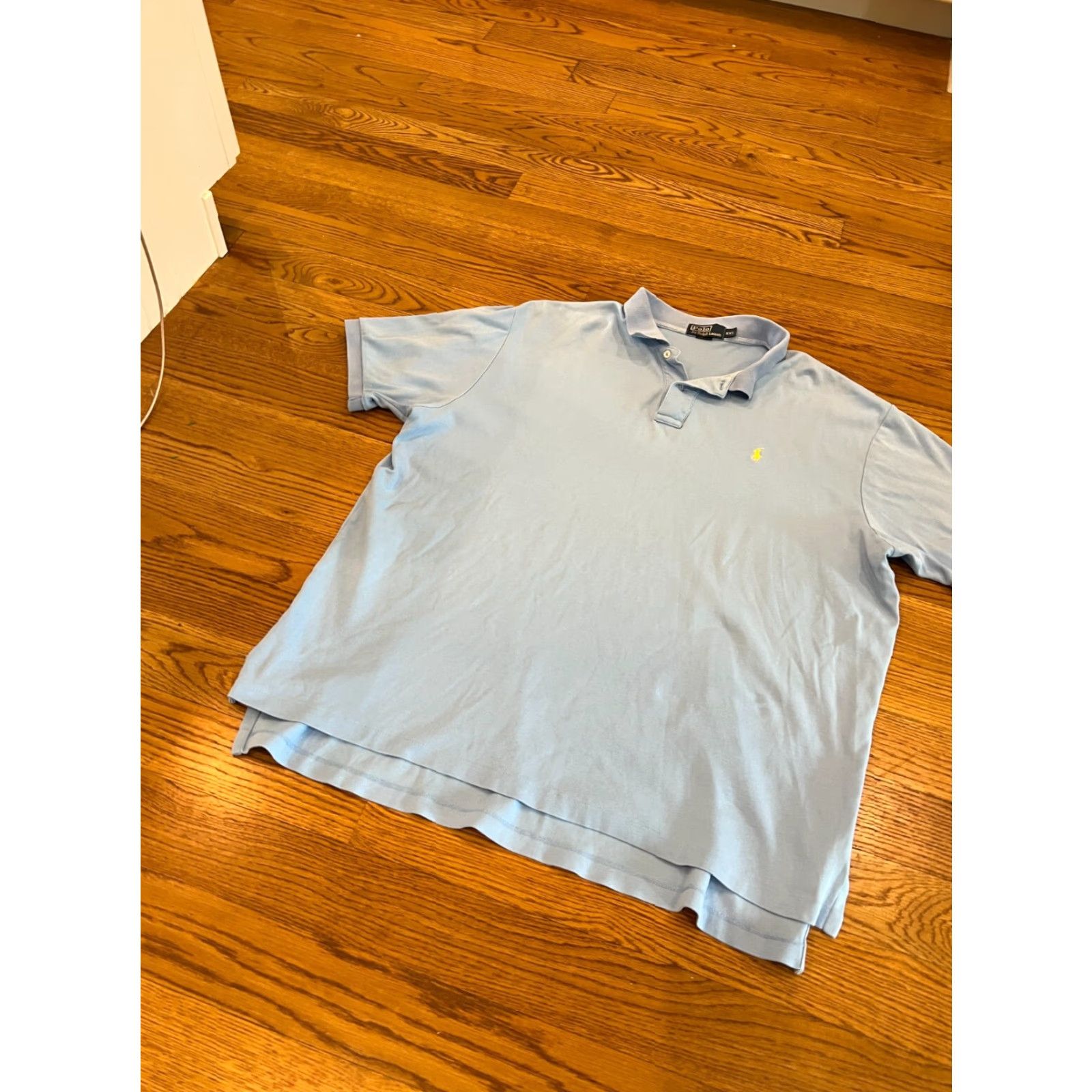 Polo Ralph Lauren Polo Ralph Lauren Shirt Mens XXL Embroidered Logo Light Blue Preppy Classic Size US XXL / EU 58 / 5 - 2 Thumbnail